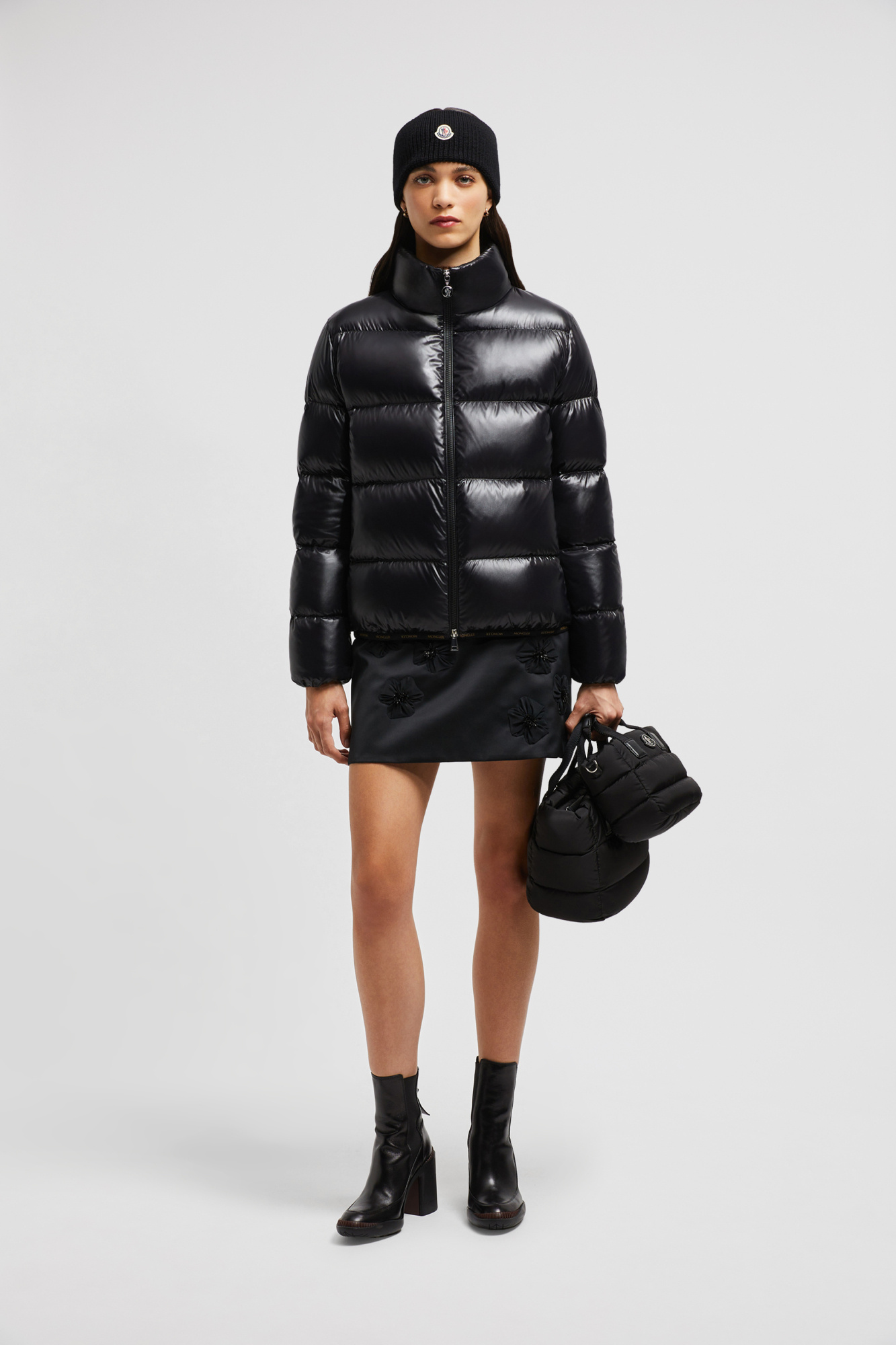 Moncler Coats & Jackets In Black