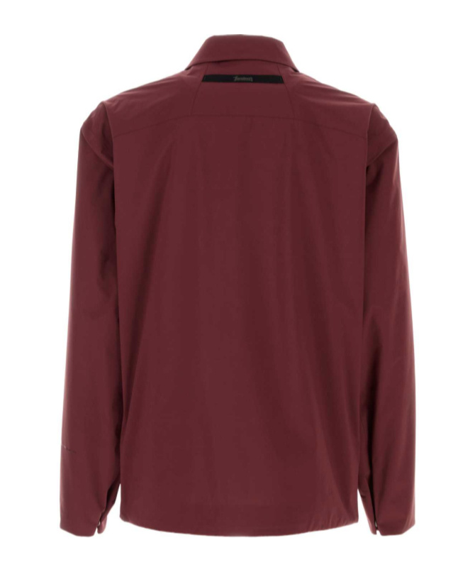 Herno Indstopped Laminar Overshirt In Red