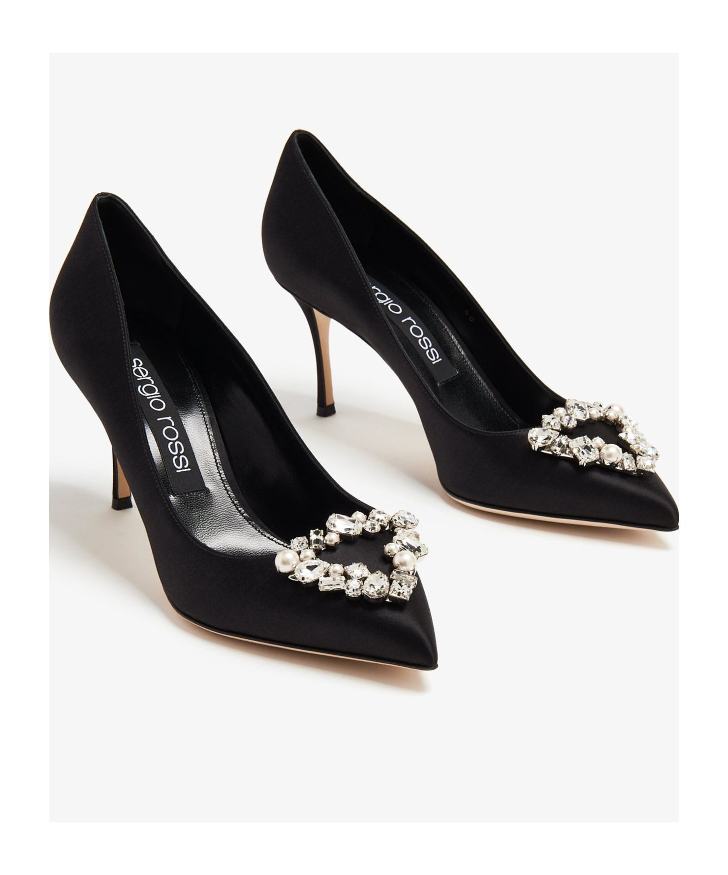Sergio Rossi Pointed High Heels In Black
