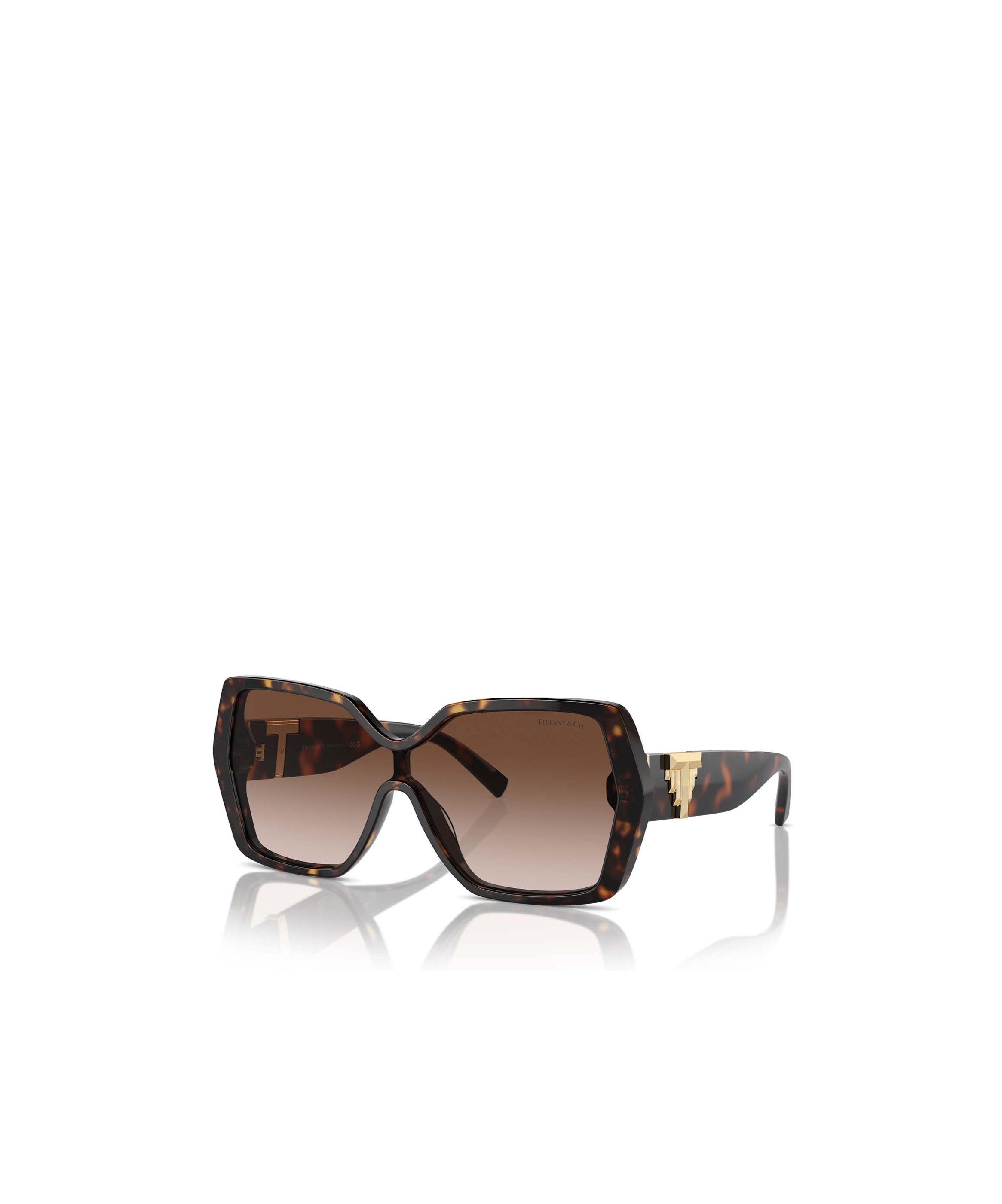Tiffany & Co . 129mm Gradient Pillow Sunglasses In Black