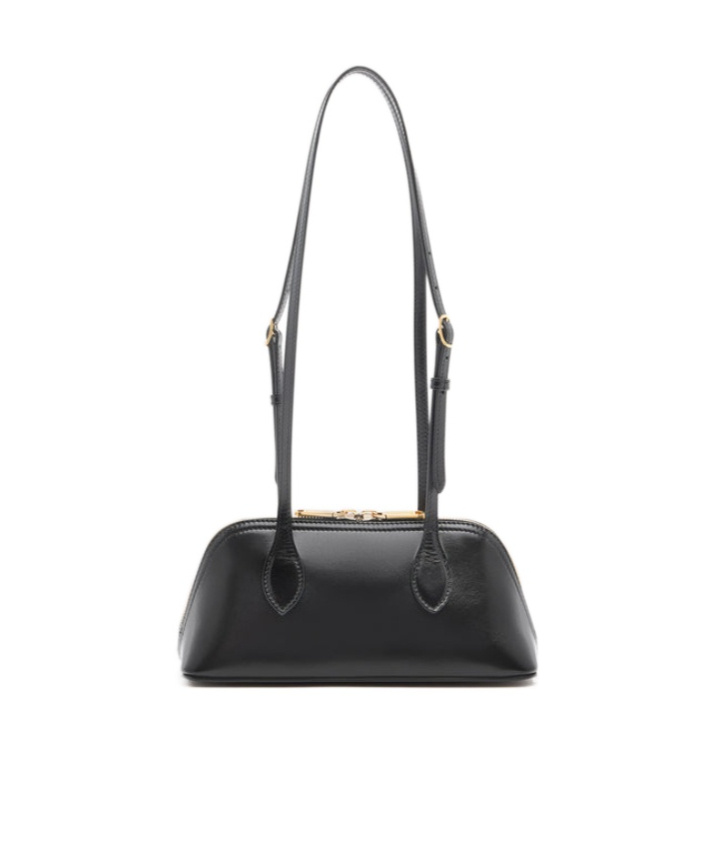 Bally Ray Minibag In Black Leather In Black