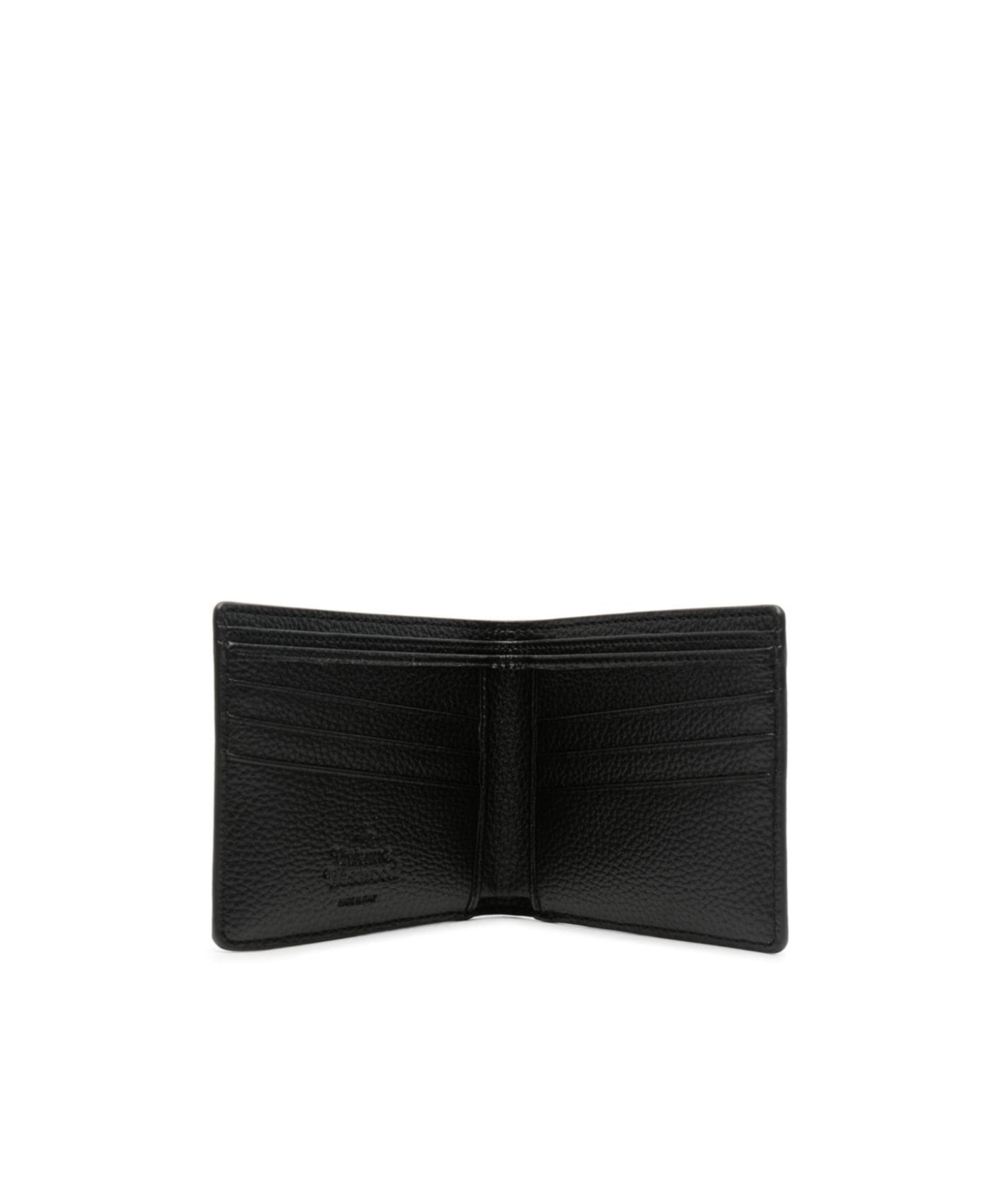 Vivienne Westwood Man Billfold Wallet In Black