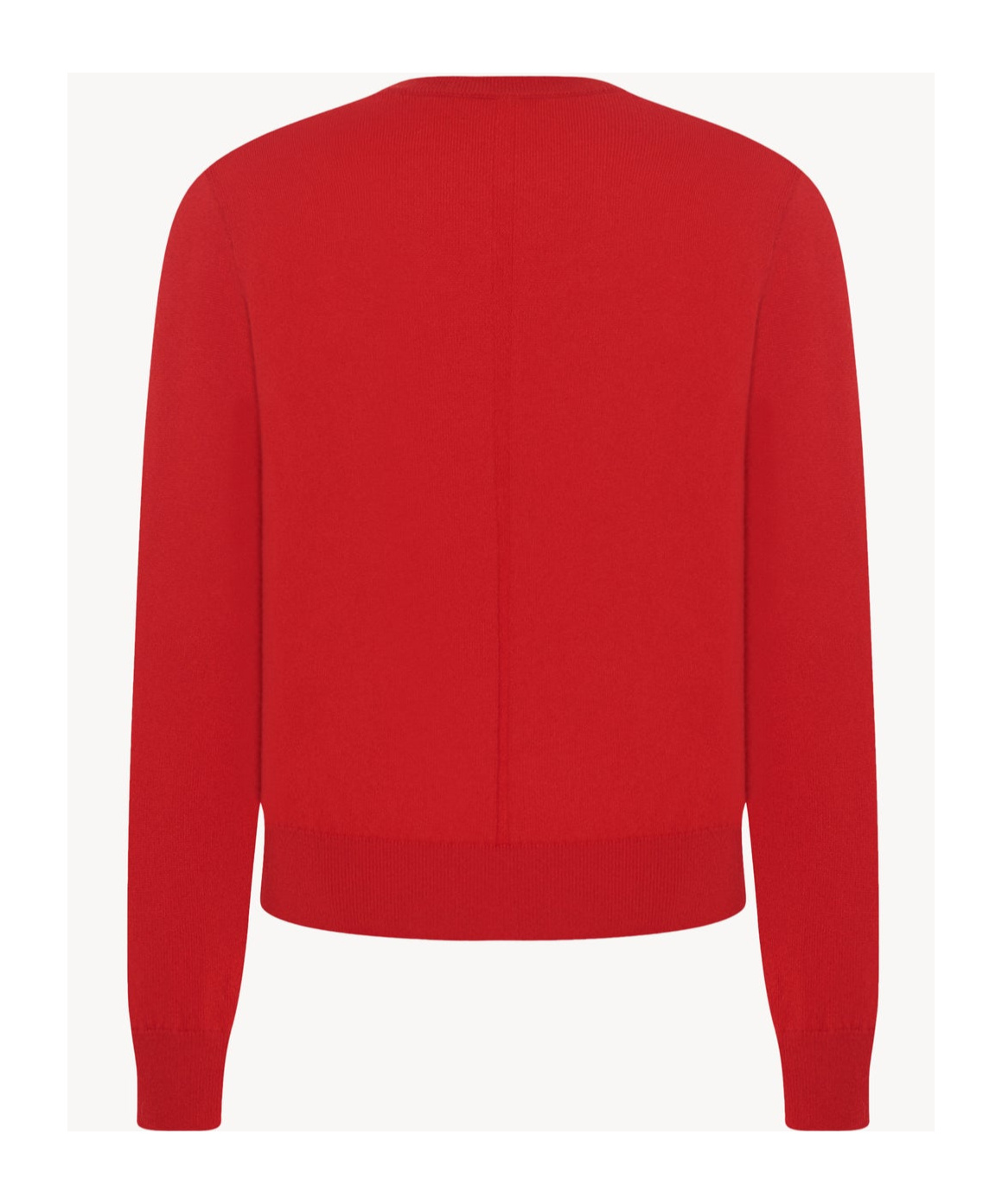 The Row Benji Cashmere Sweater In Red