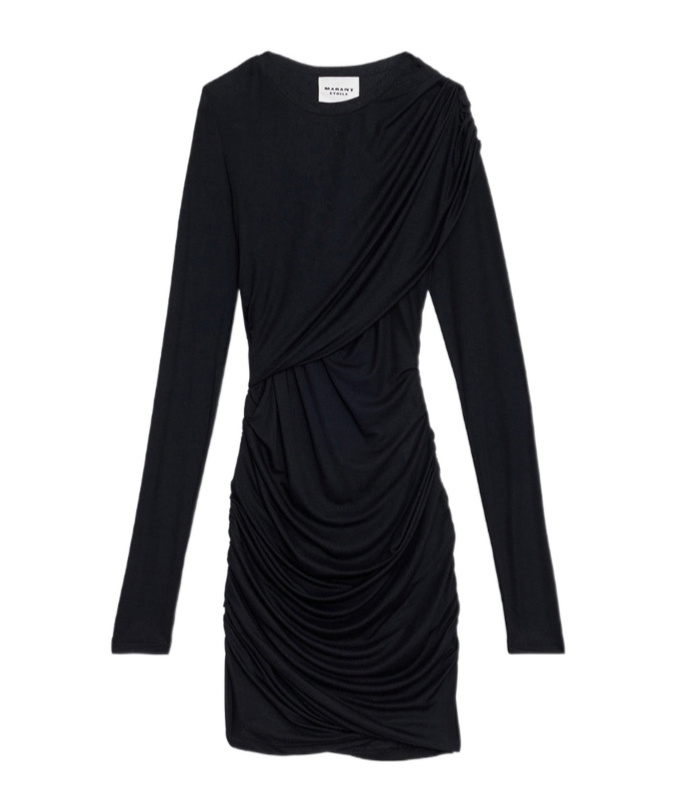 Isabel Marant Étoile Denise Mini Dress In Black