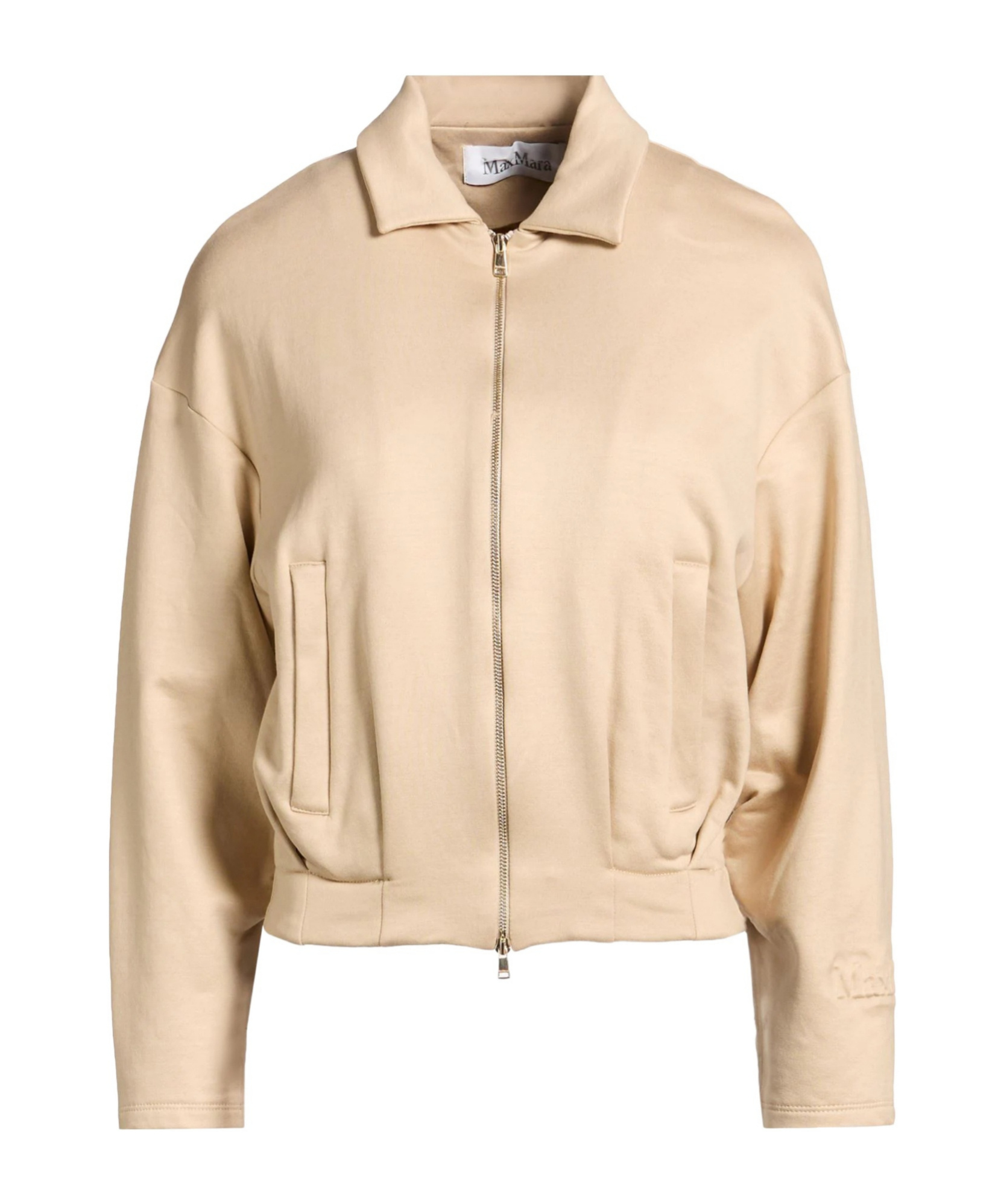 Max Mara Stretchy Sweatshirts In Nude
