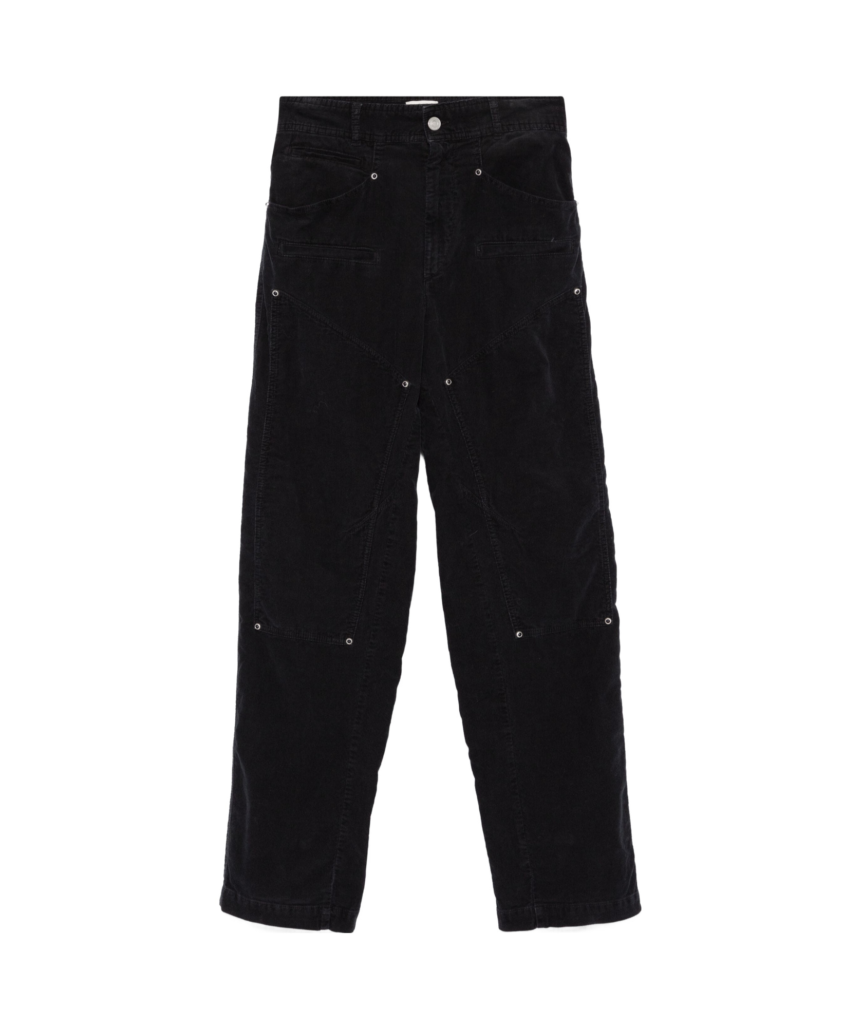 Isabel Marant Emmy Straight-leg Jeans In Black