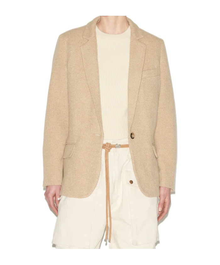 Isabel Marant Étoile Charlyne Blazer In Nude