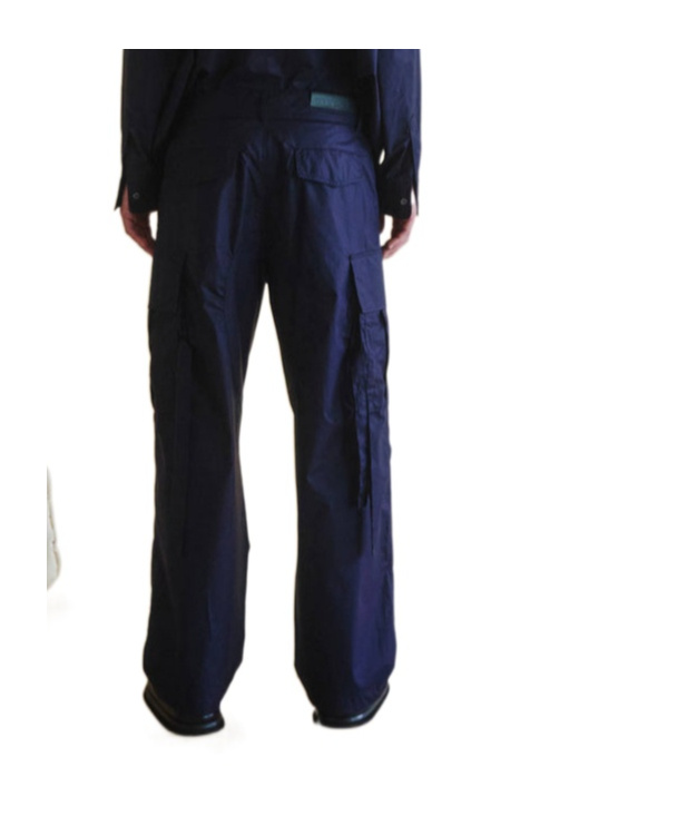 Darkpark Light Weight Popeline Cargo Pants In Black
