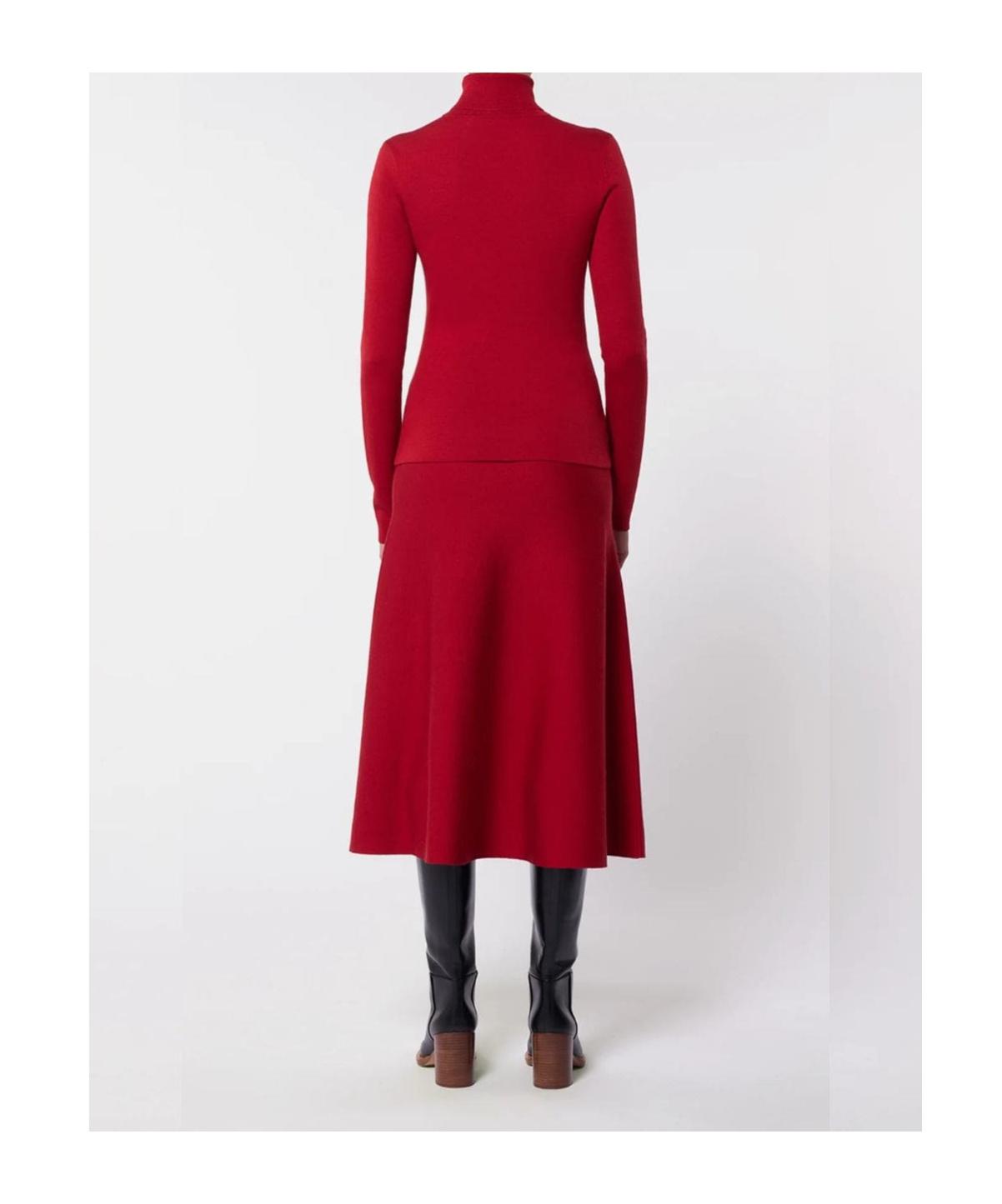 Gabriela Hearst Pleated Skirt In Red