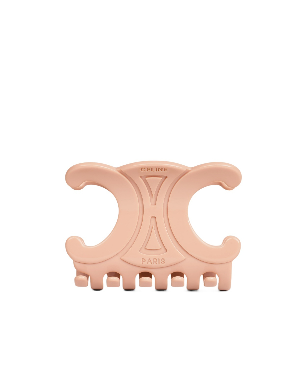 CELINE TRIOMPHE LARGE HAIR CLAW IN ACETATE