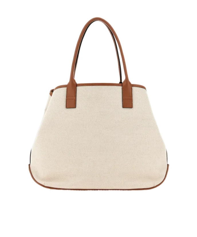 Hogan Address Tote Bag In Brown