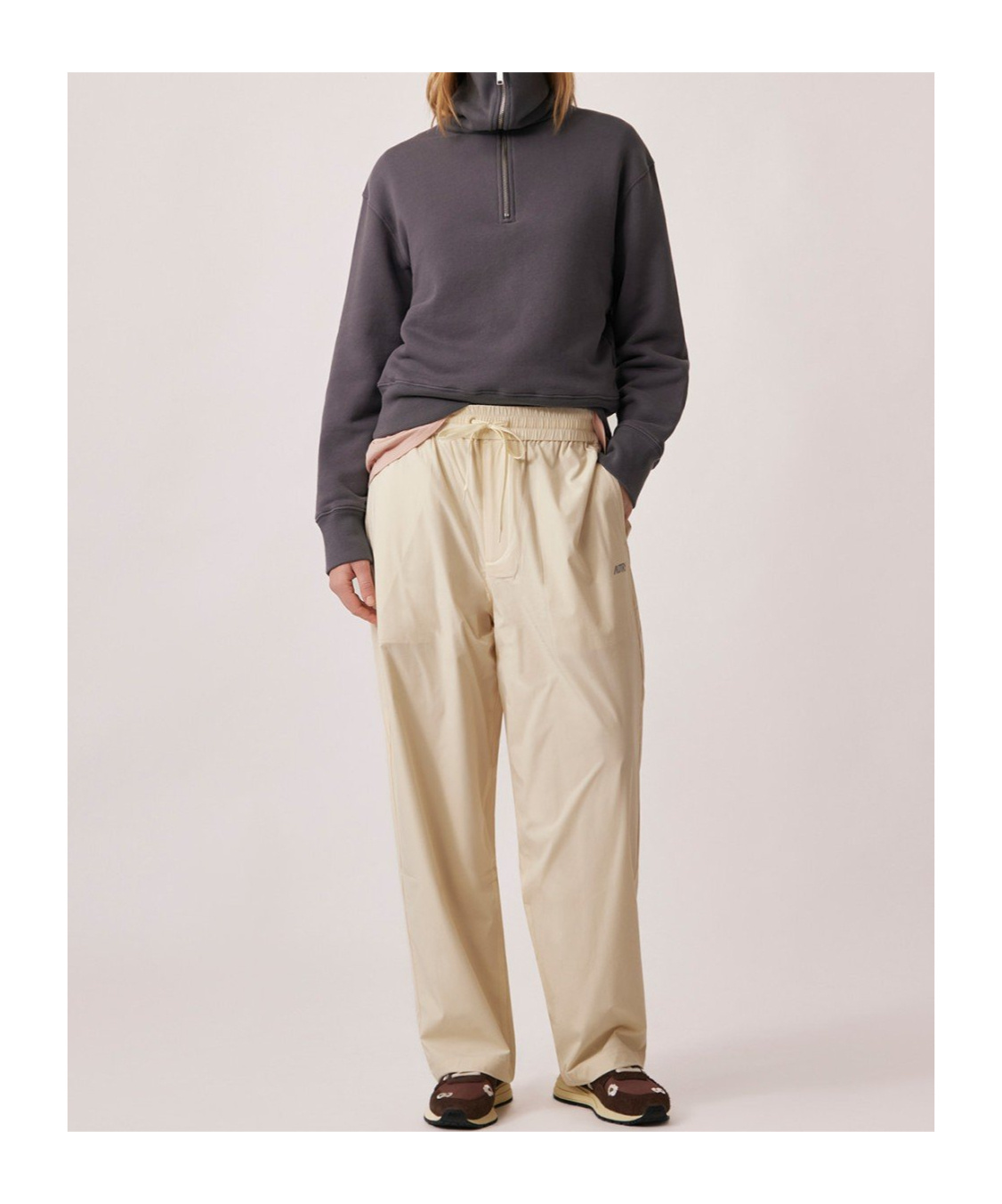 AUTRY AUTRY LOGO PRINTED DRAWSTRING SWEATPANTS