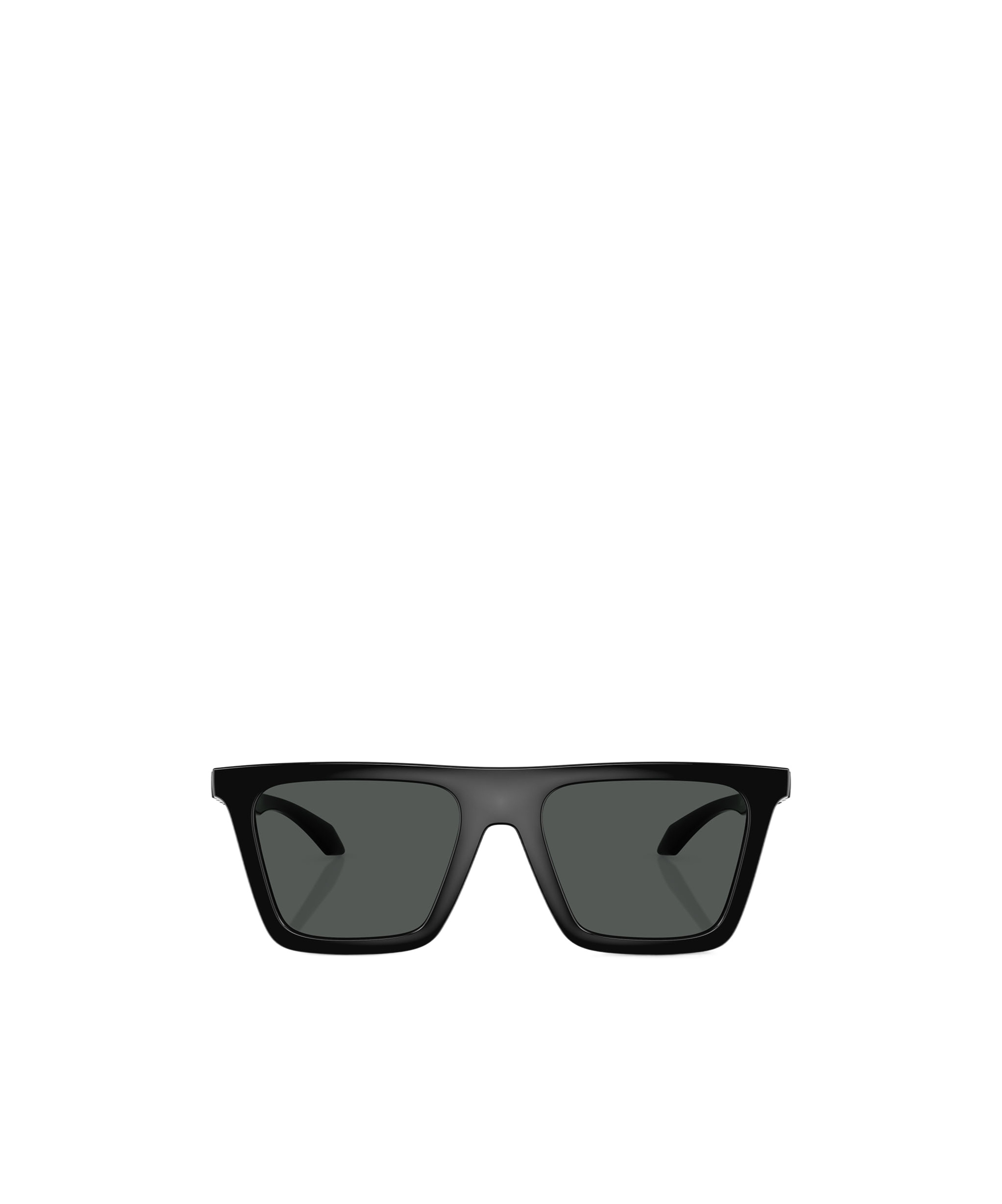 Versace Greca Square-frame Sunglasses In Black