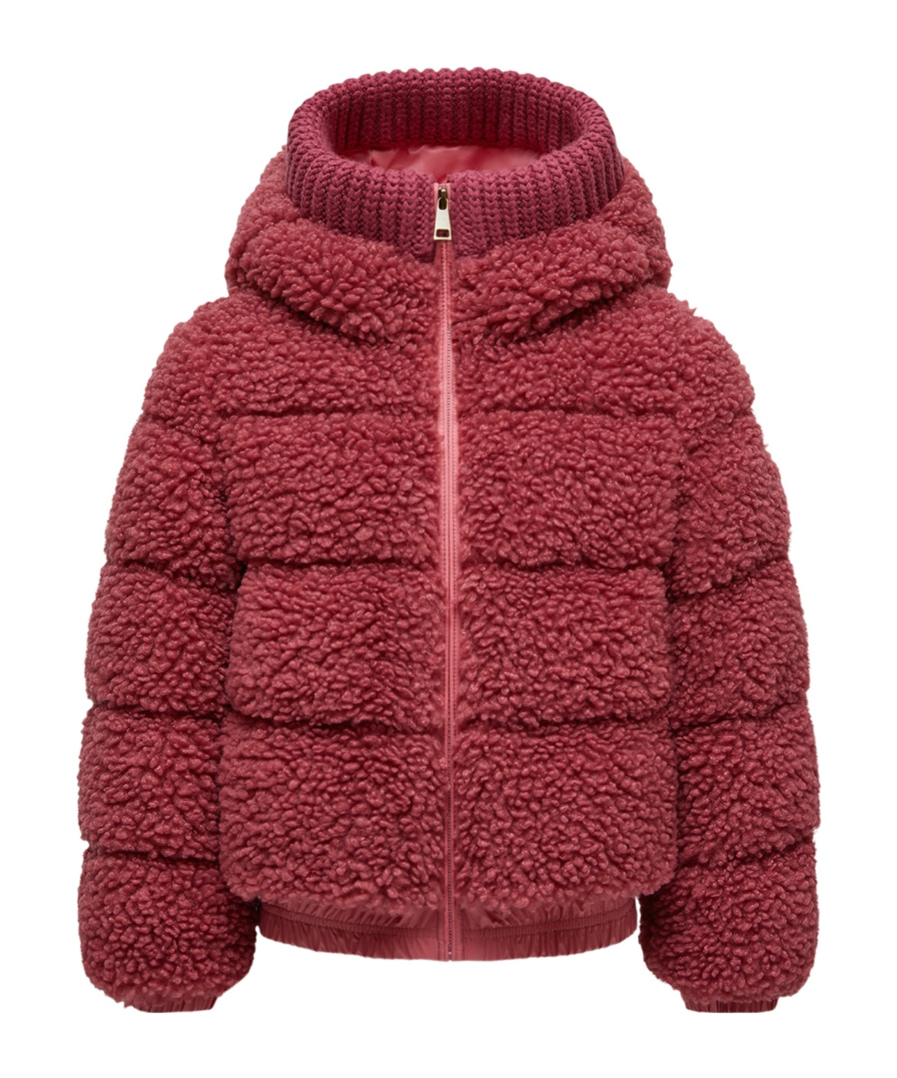 Moncler Adalbertas Teddy Hooded Down Jacket In Multi