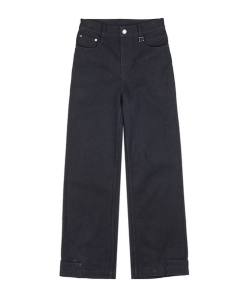 Wooyoungmi Multi-pocket Jeans In Black
