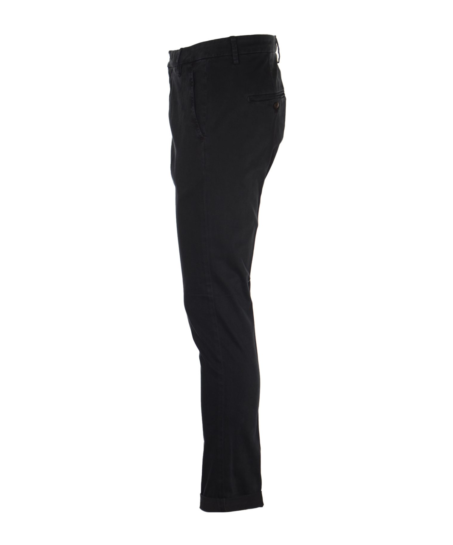 Dondup Slim-fit Chino Trousers In Black