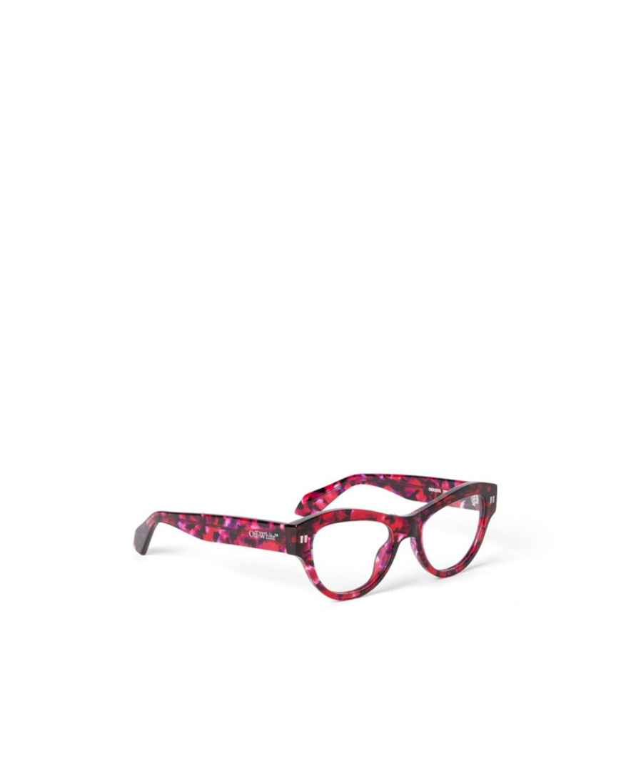 Off-white Cat-eye Flat Mirror In Red