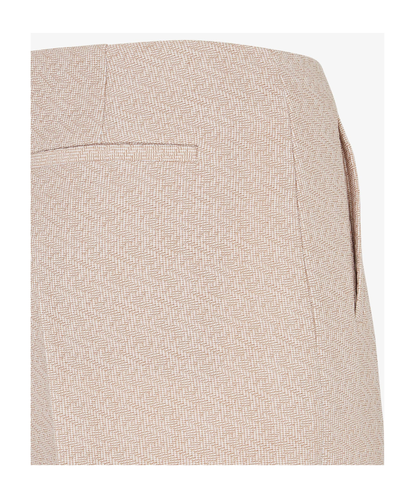 FENDI BROWN FF WOOL PANTS