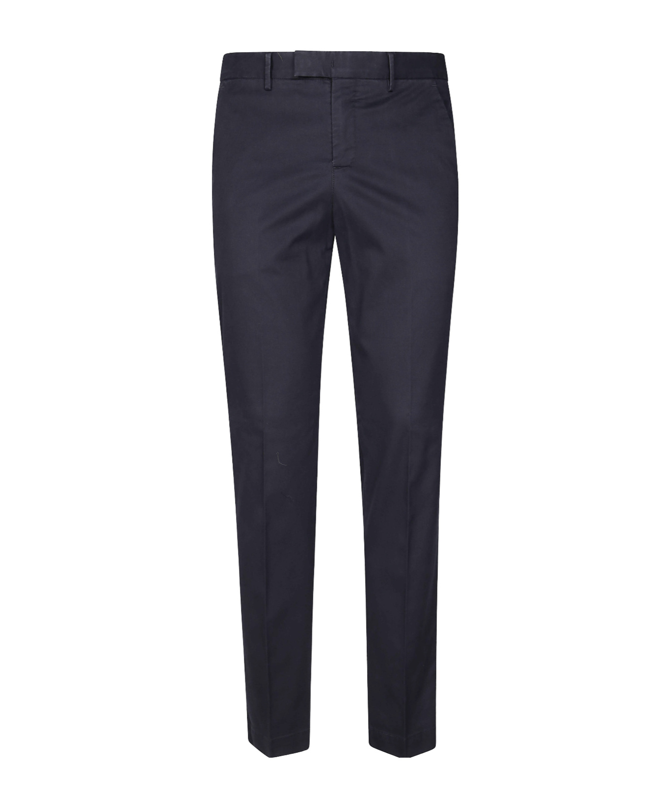Pt01 Belt Loop Casual Pants In Blue