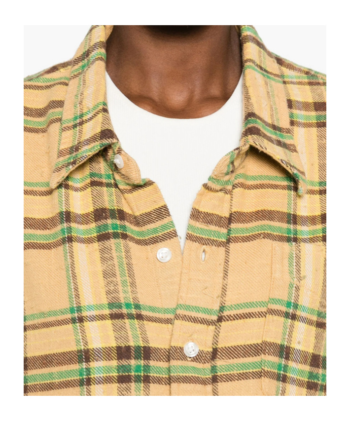 R13 Shirts Multicolour In Brown