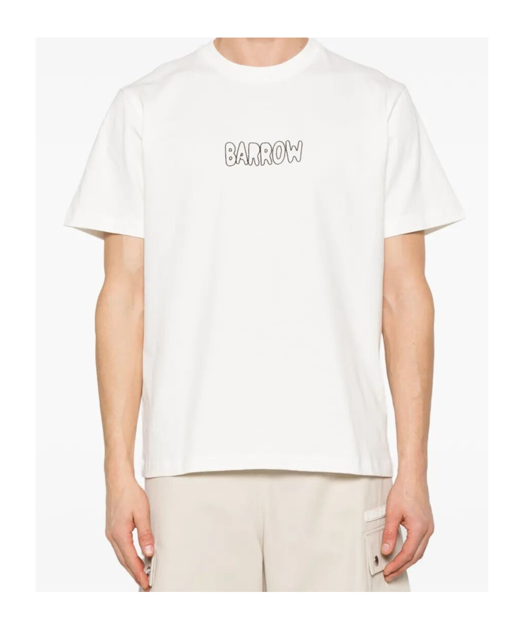 Barrow Graphic-print T-shirt In White