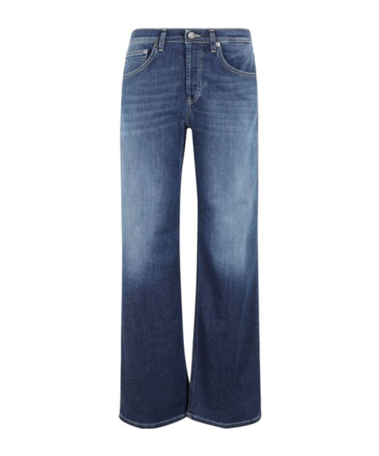 Dondup Faded Wide-leg Jeans