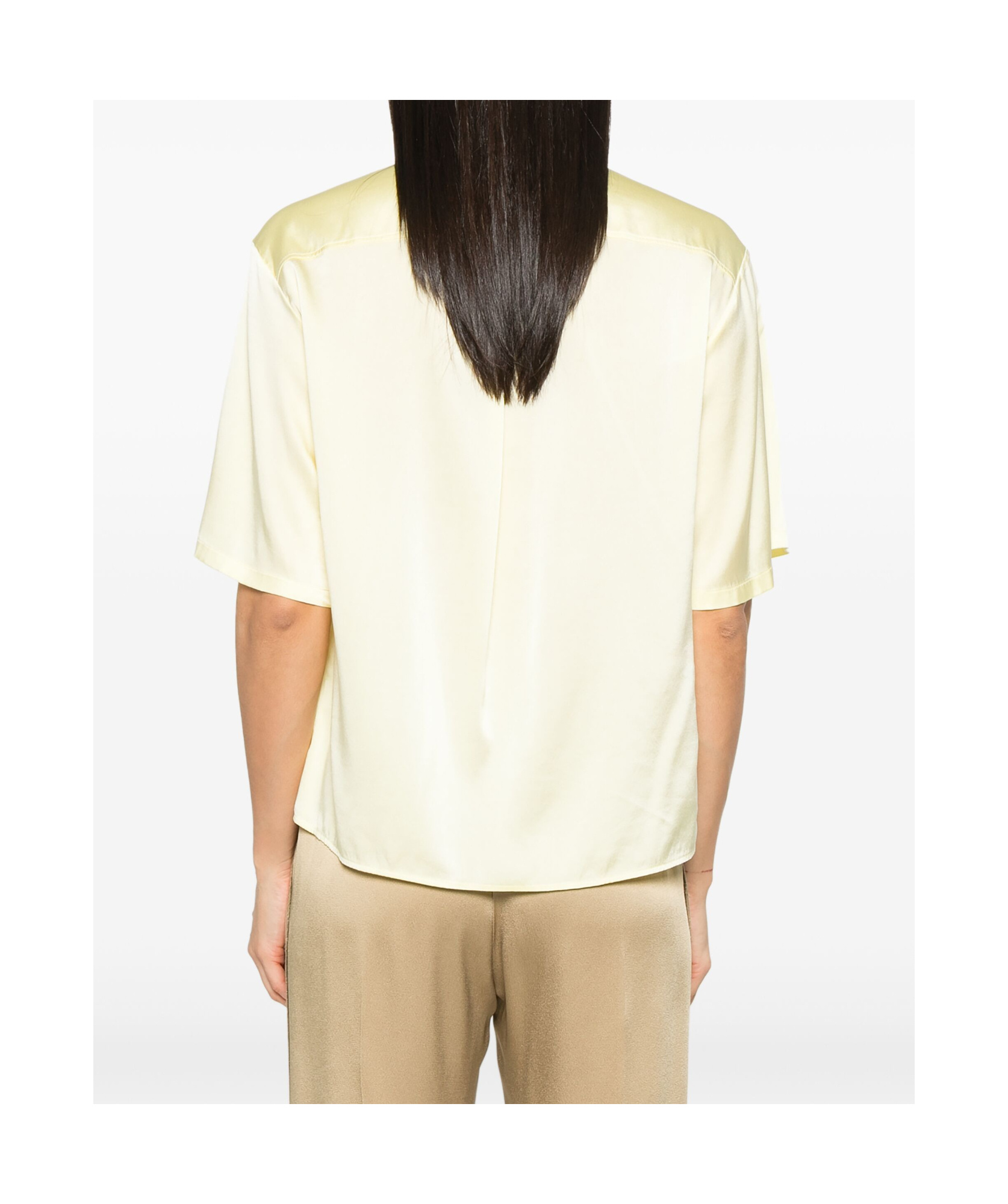 Shop Forte Forte Half-sleeve Shirt In White