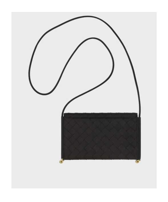 Bottega Veneta Solstice Shoulder Bag In Black