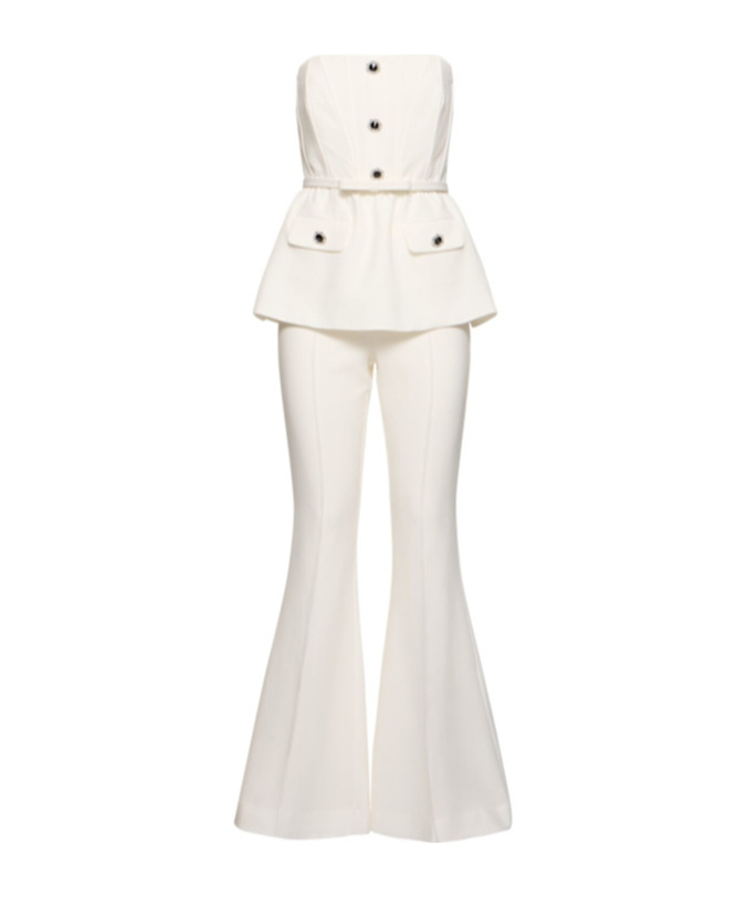 Self-portrait Crepe Jumpsuit