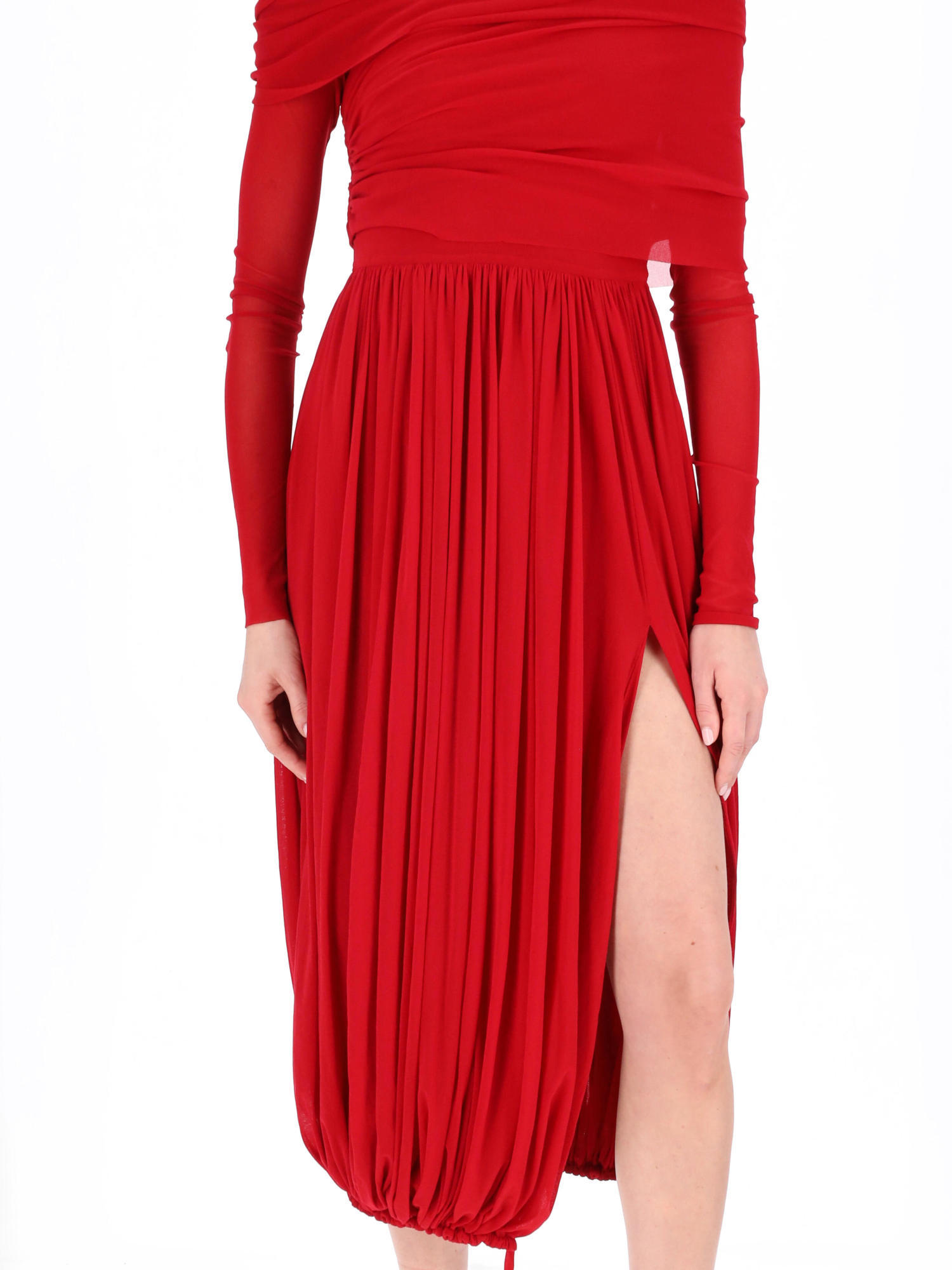 Philosophy Di Lorenzo Serafini Halterneck Dress In Red