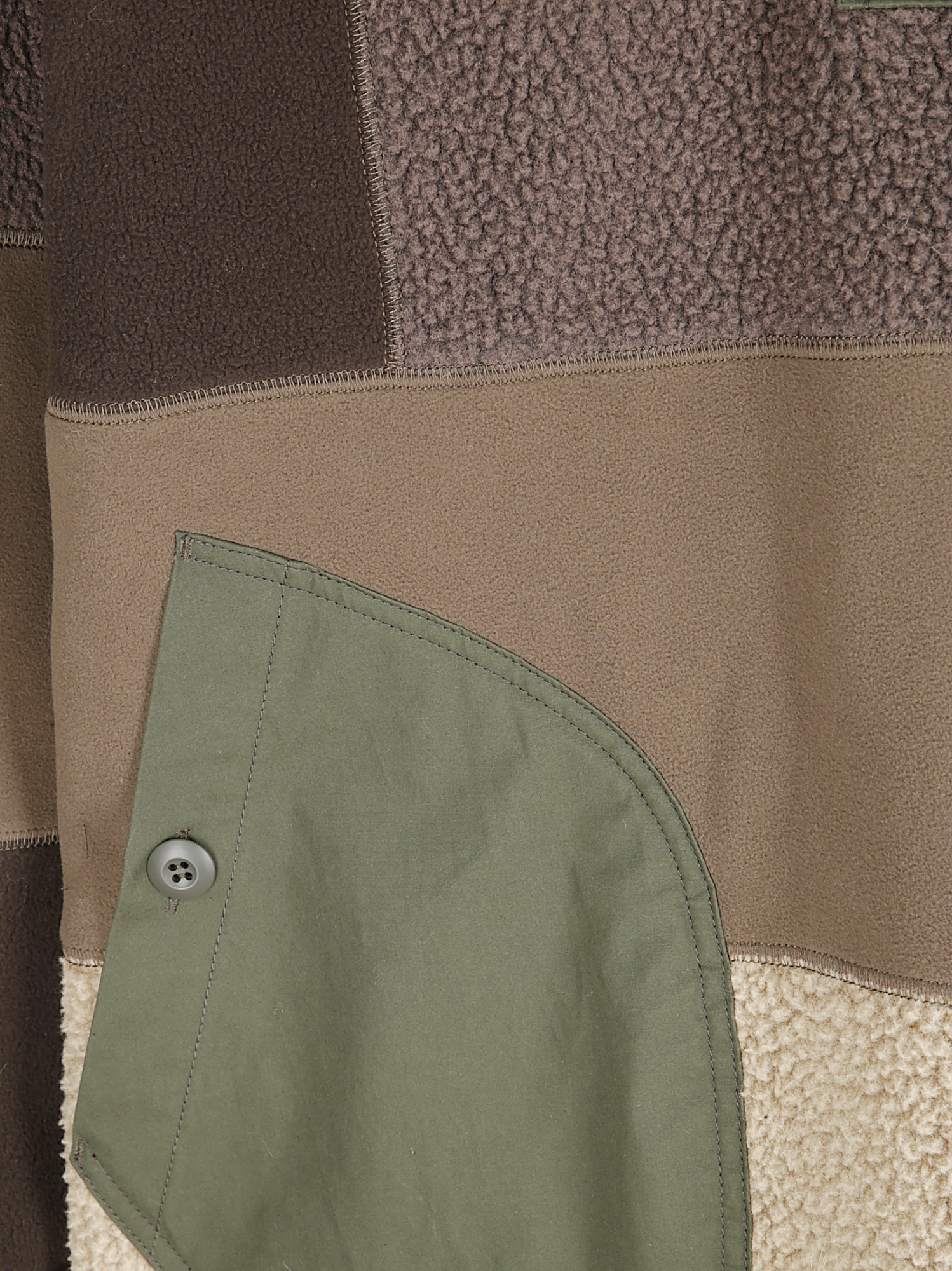 Comme Des Garçons Homme Drawstring Hem Jacket In Brown