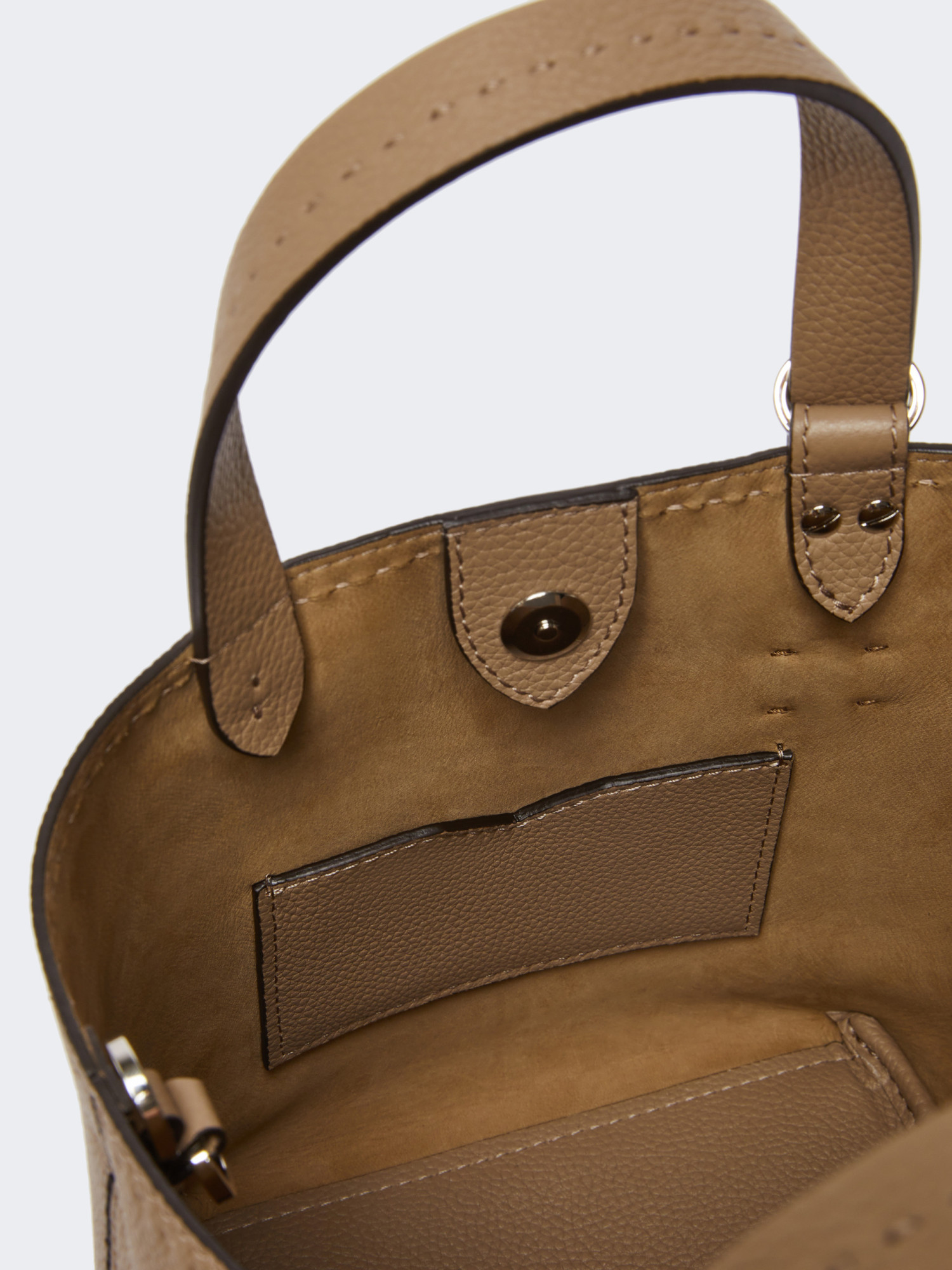 Max Mara Extra-small Leather Archetipo Bag In Brown