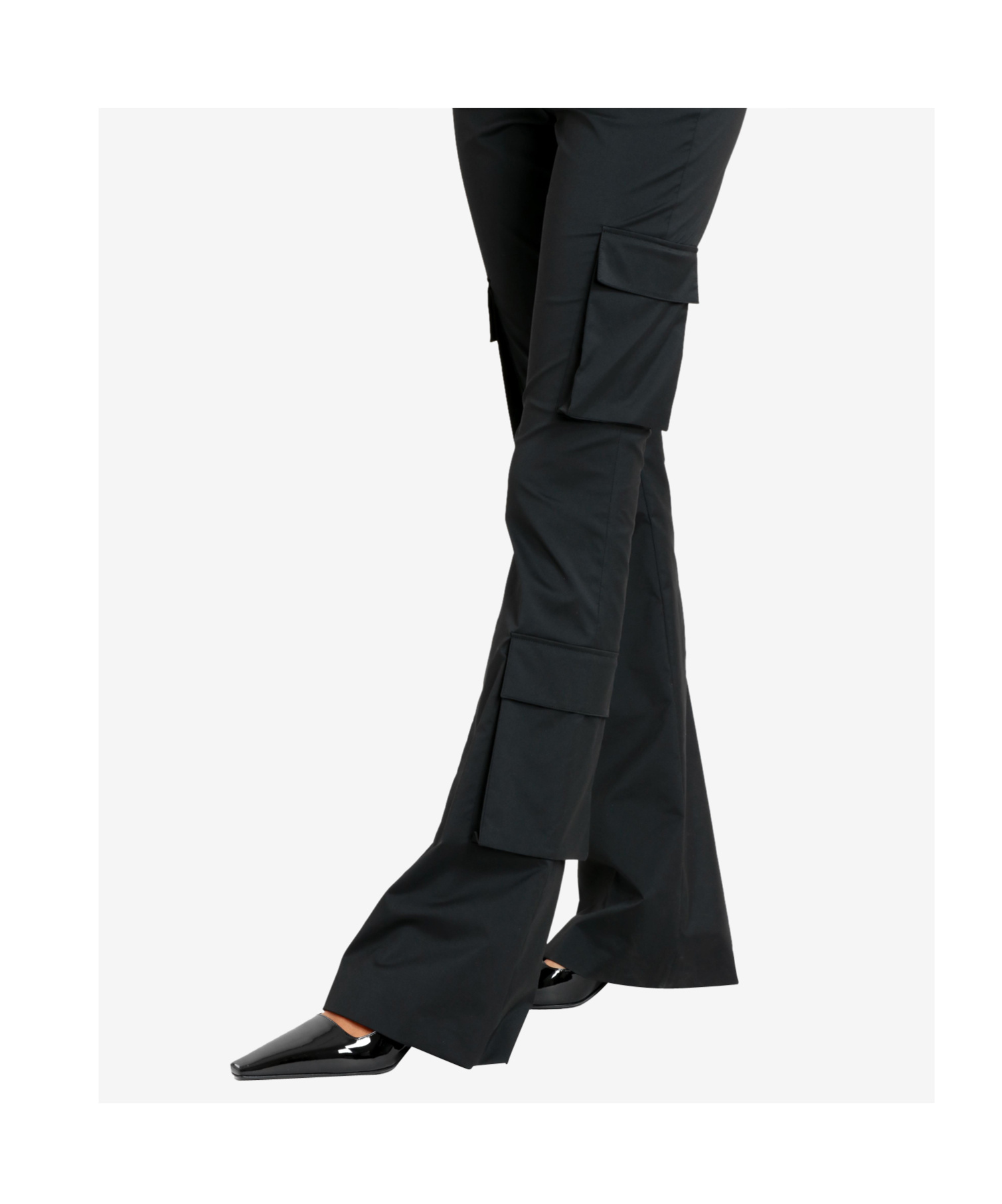 Philosophy Di Lorenzo Serafini Low-rise Casual Pants In Black