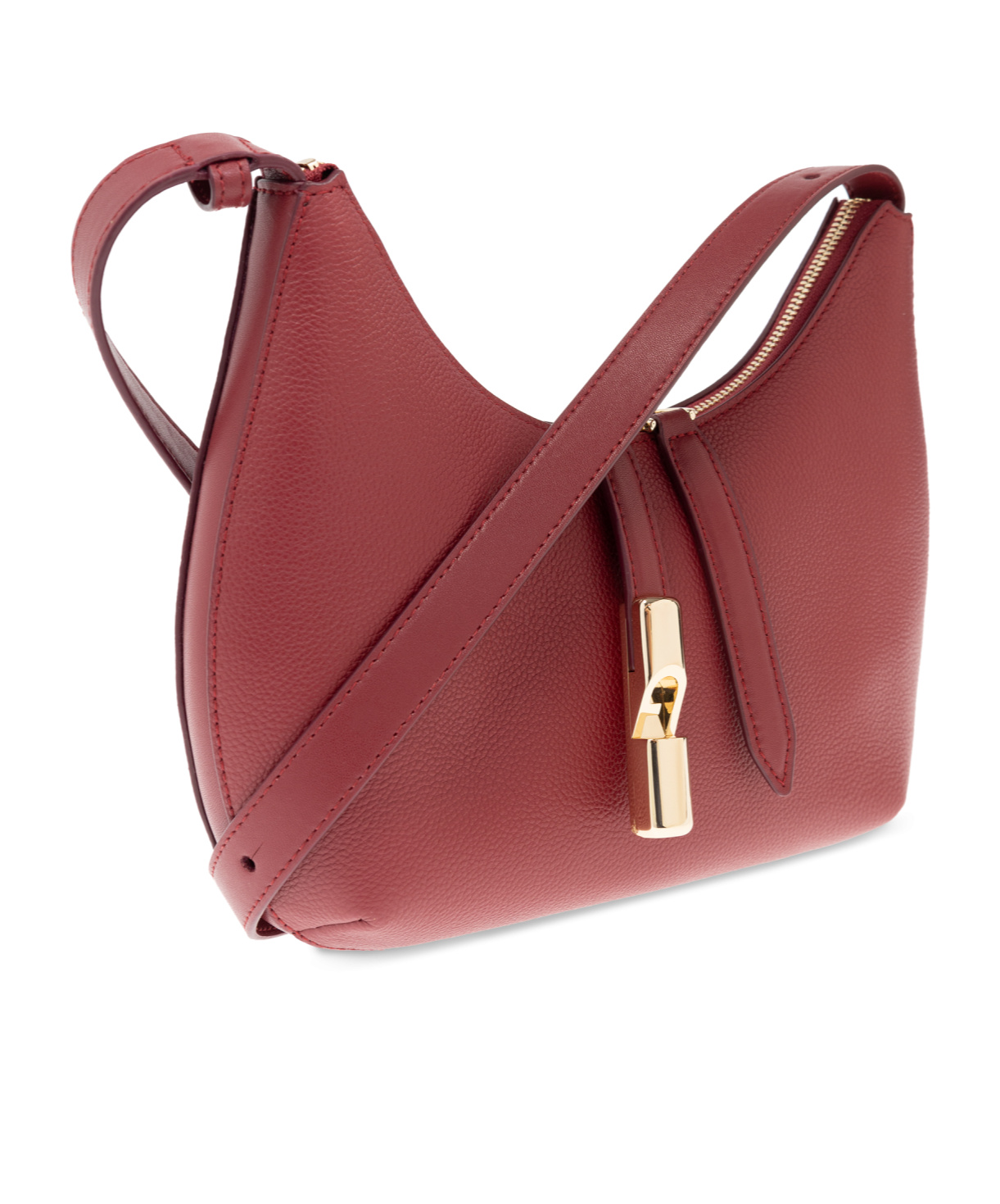Furla Small Goccia Shoulder Bag In Red