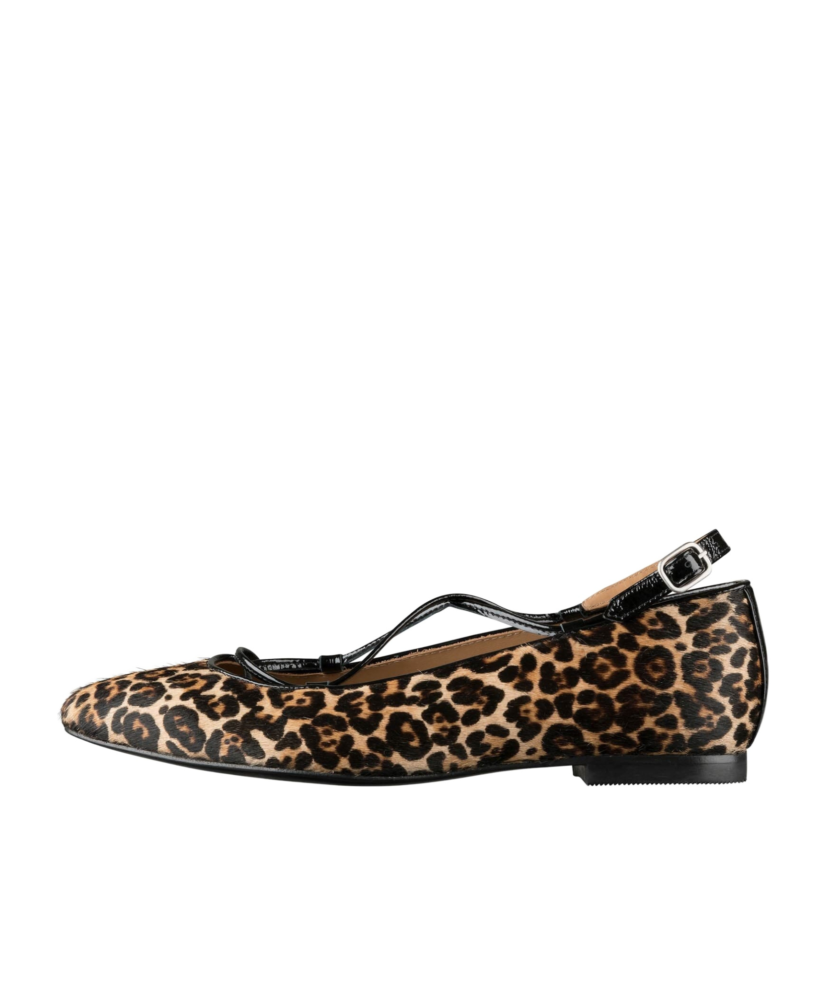 Apc A.p.c. Leopard Printed Katie Ballet Flats In Black