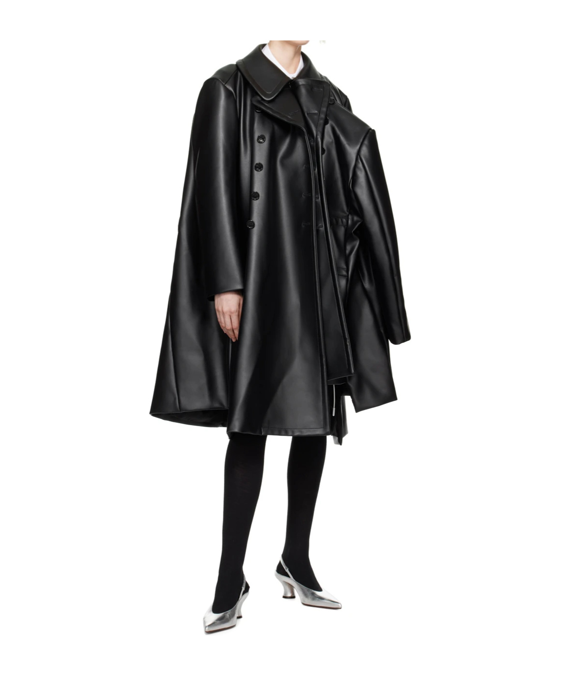 COMME DES GARÇONS ASYMMETRICAL COAT 