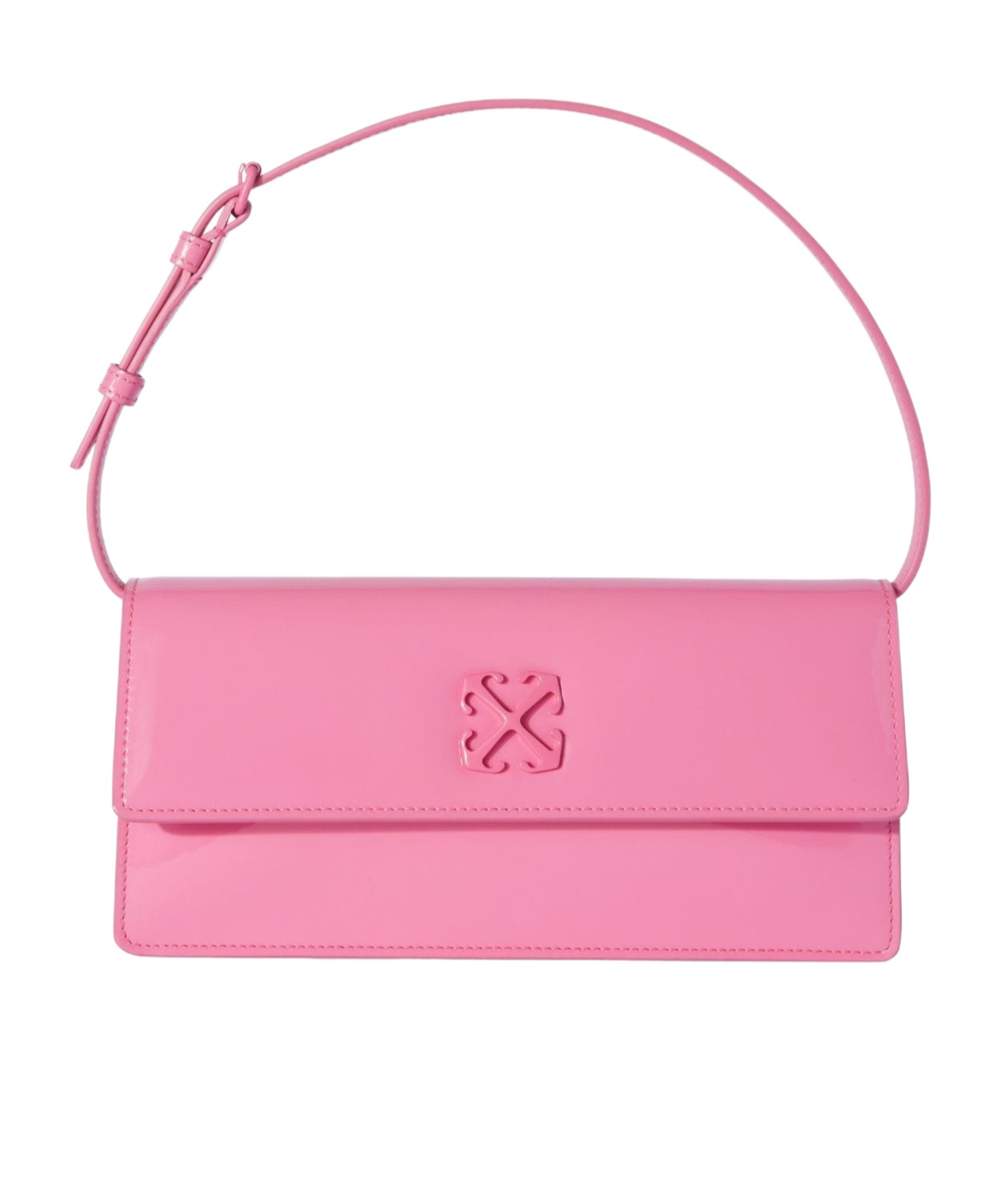 Off-white Jitney 1.0 Shoulder Bag In Pink