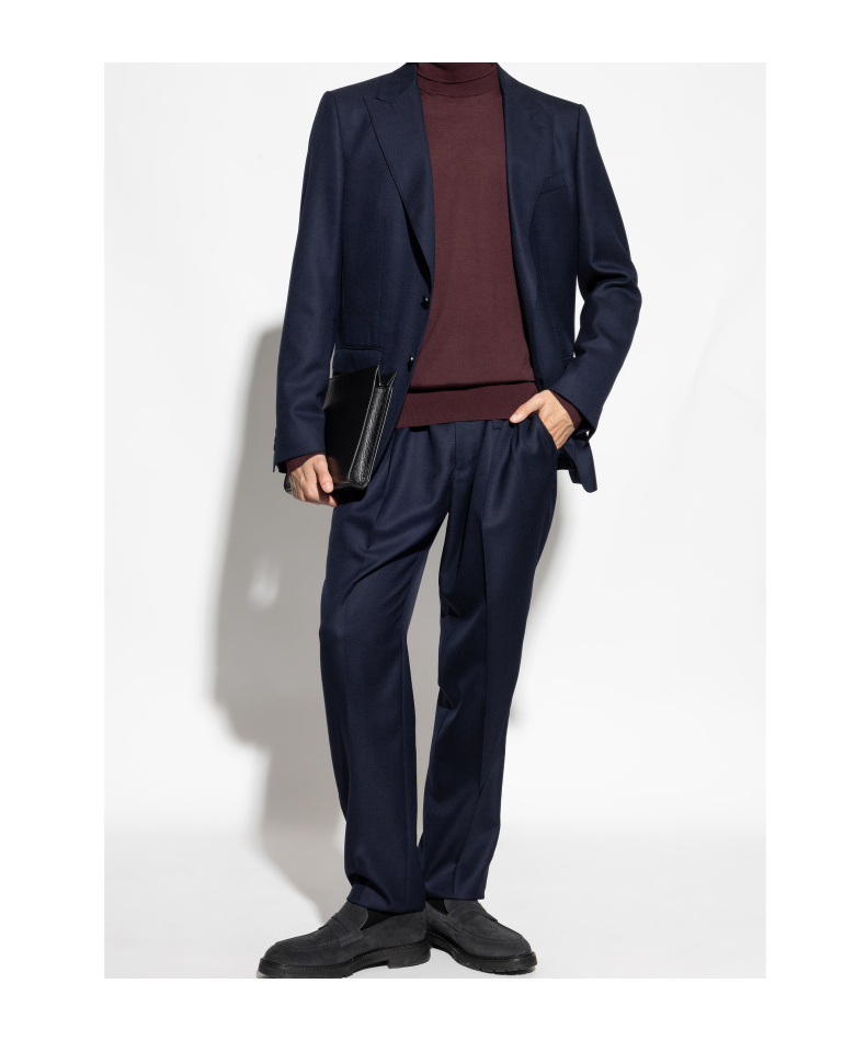 Dolce & Gabbana Drawstring Track Trousers In Blue