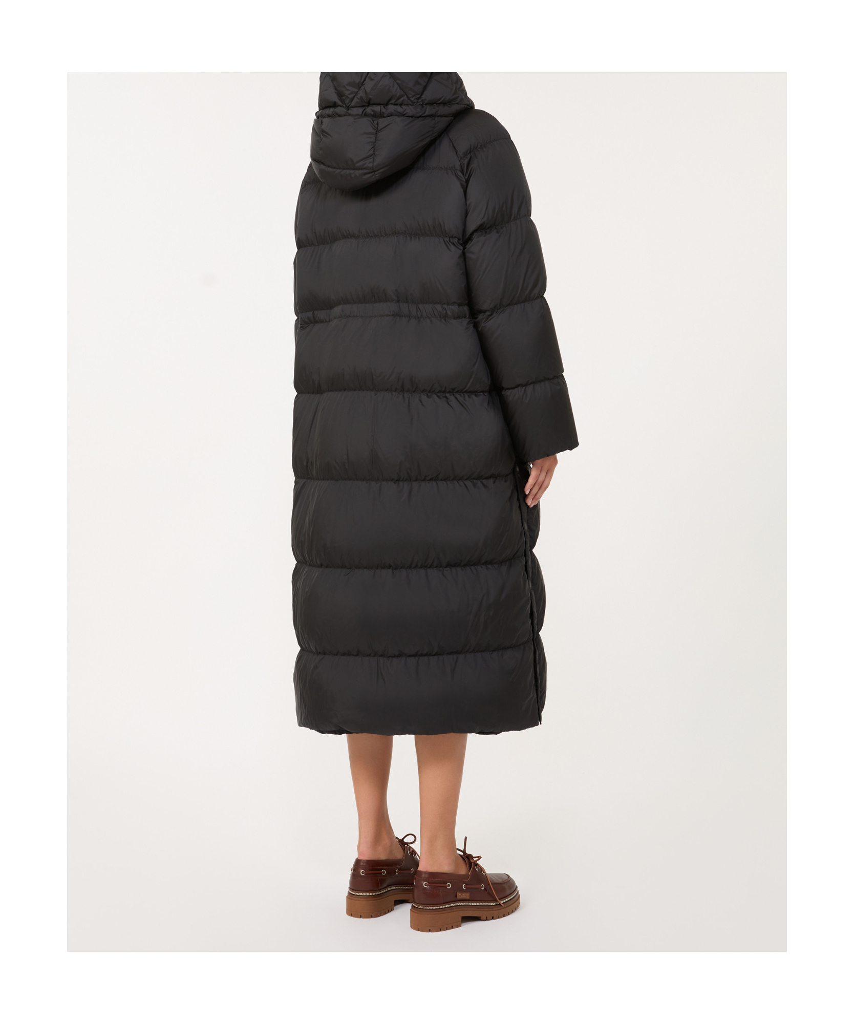 Weekend Max Mara Long-sleeved Cotton Jacket In Black
