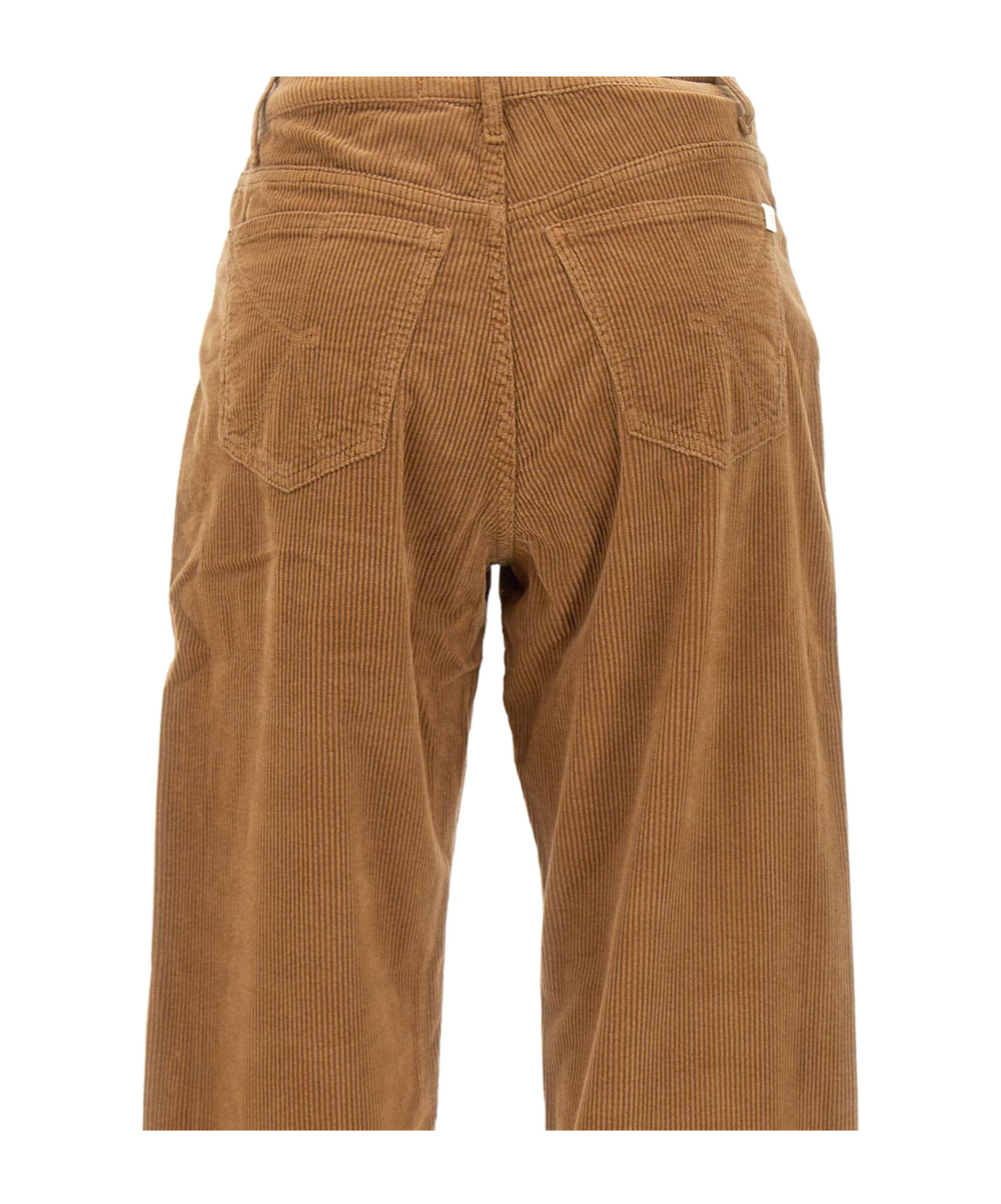 Kaos Corduroy Trousers In Brown