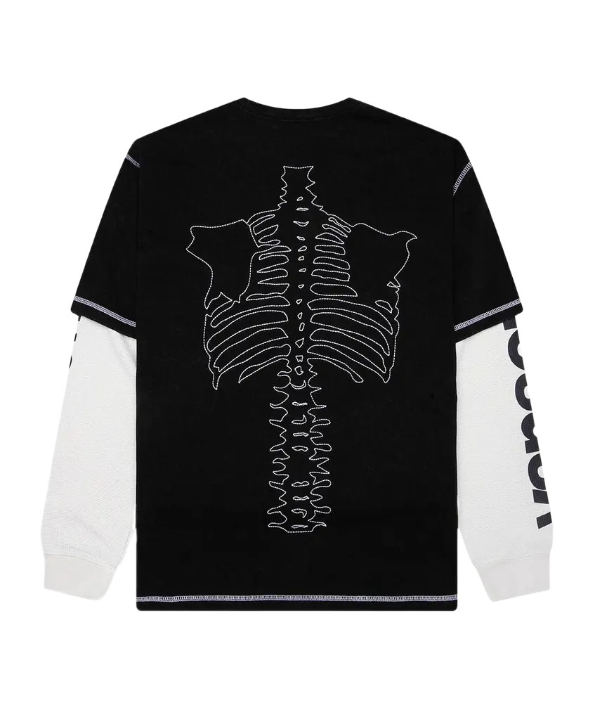 Awake Long-sleeved T-shirt In Black
