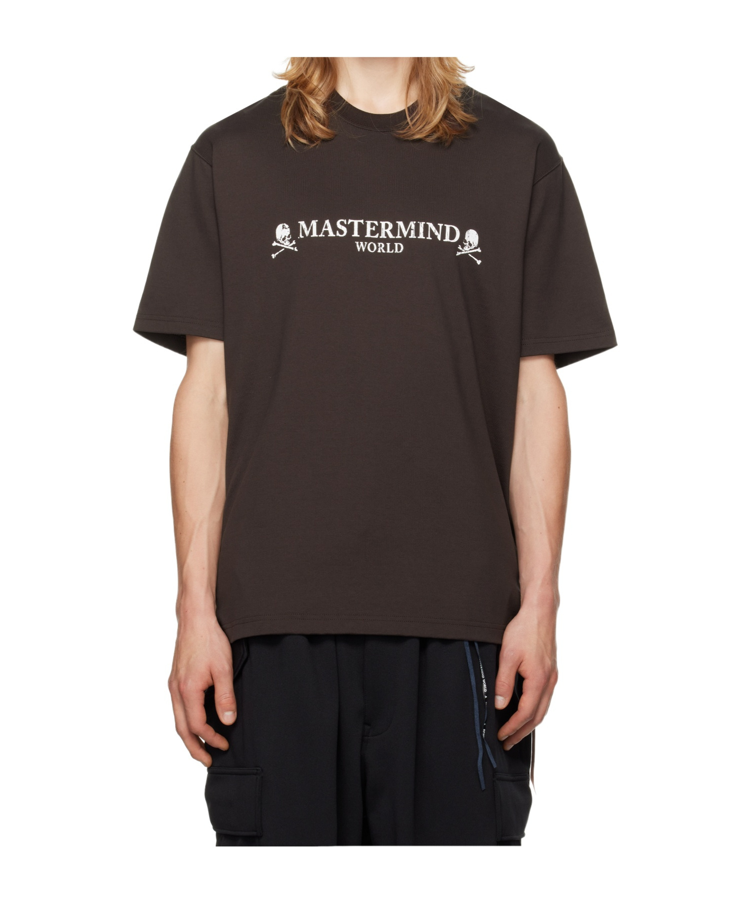 Mastermind Japan Short-sleeved T-shirt In Brown