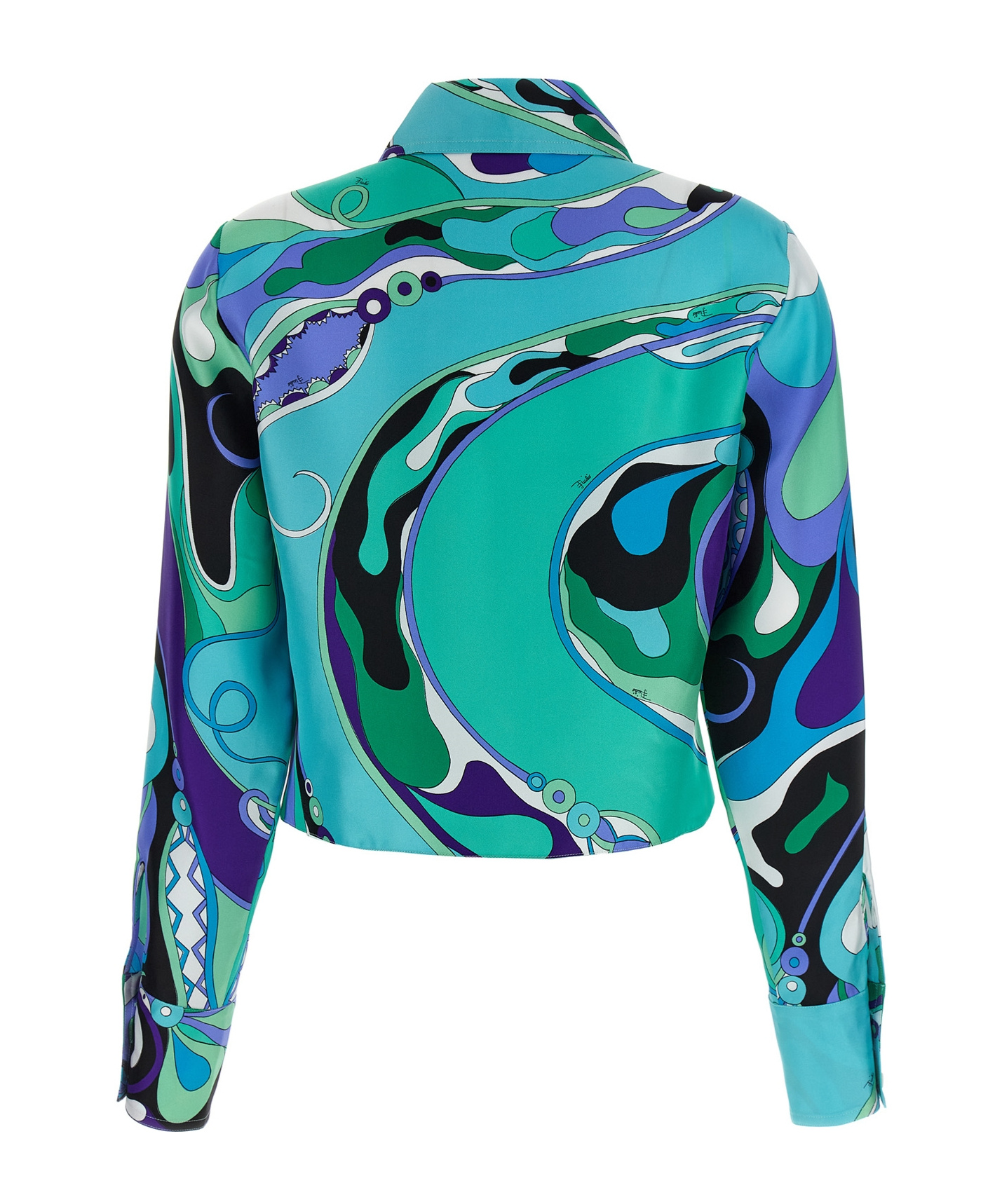 EMILIO PUCCI ORCHIDEE-PRINT SHIRT