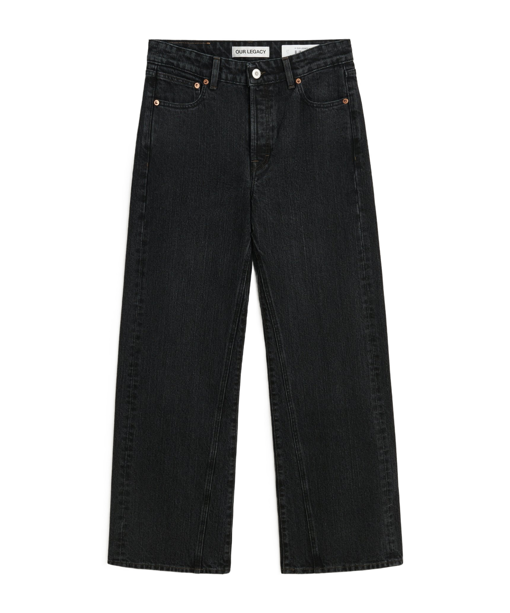 Our Legacy Belt-loop Jeans In Black
