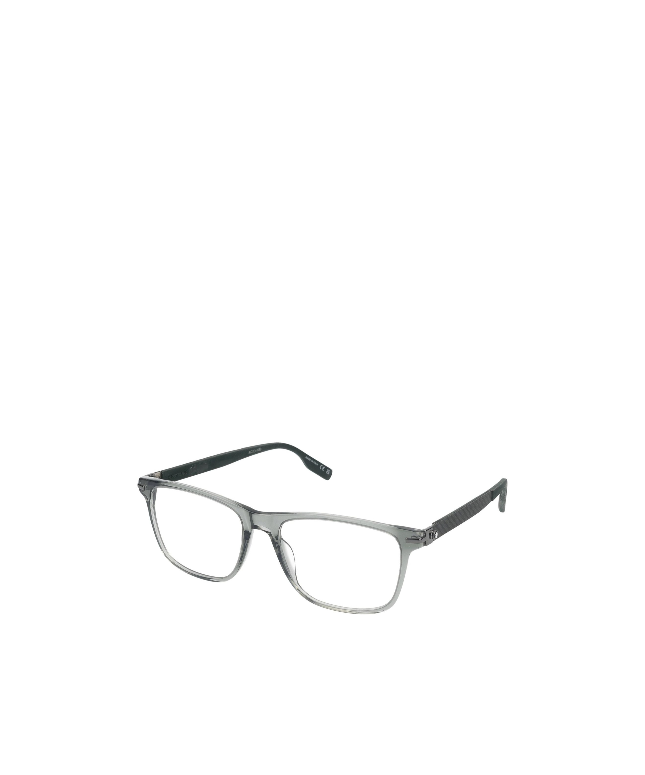 Montblanc Logo-plaque Square-frame Glasses