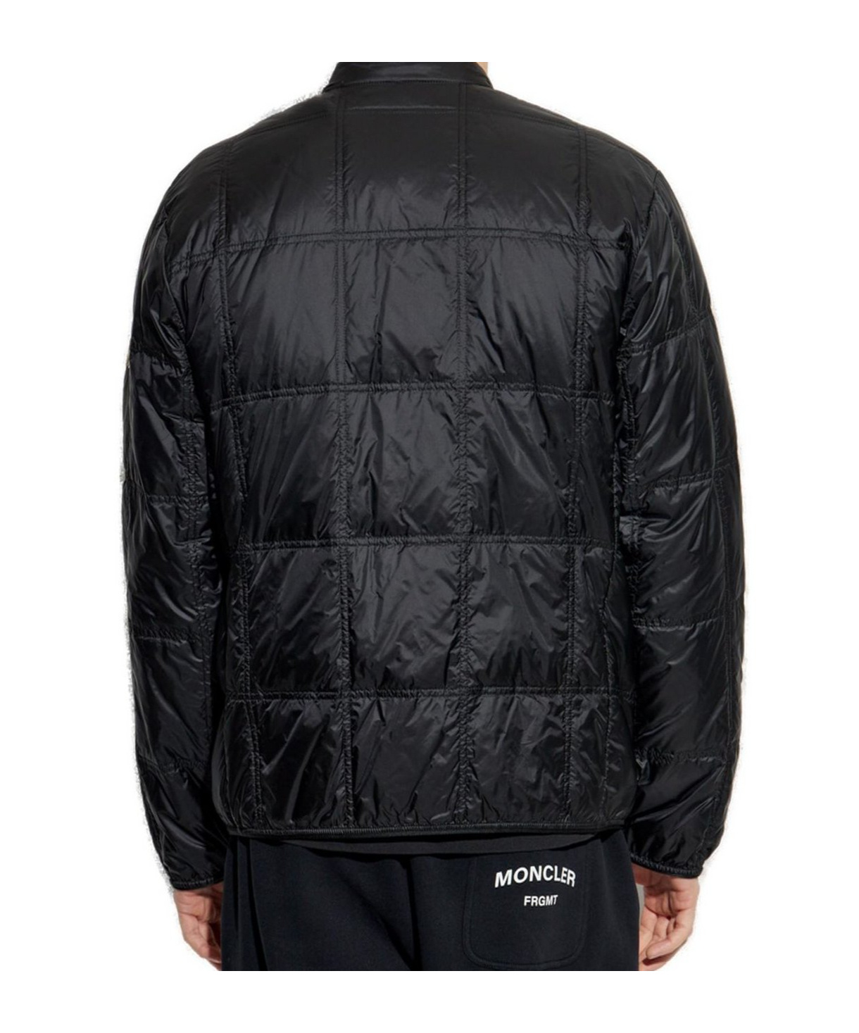 Moncler X Fragment Hiroshi Fujiwara Jayel Button-up Padded Jacket In Black