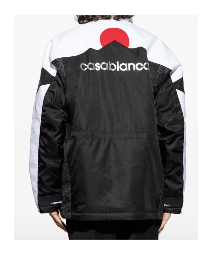 Casablanca Color-block Long Sleeve Casual Jacket In Multi