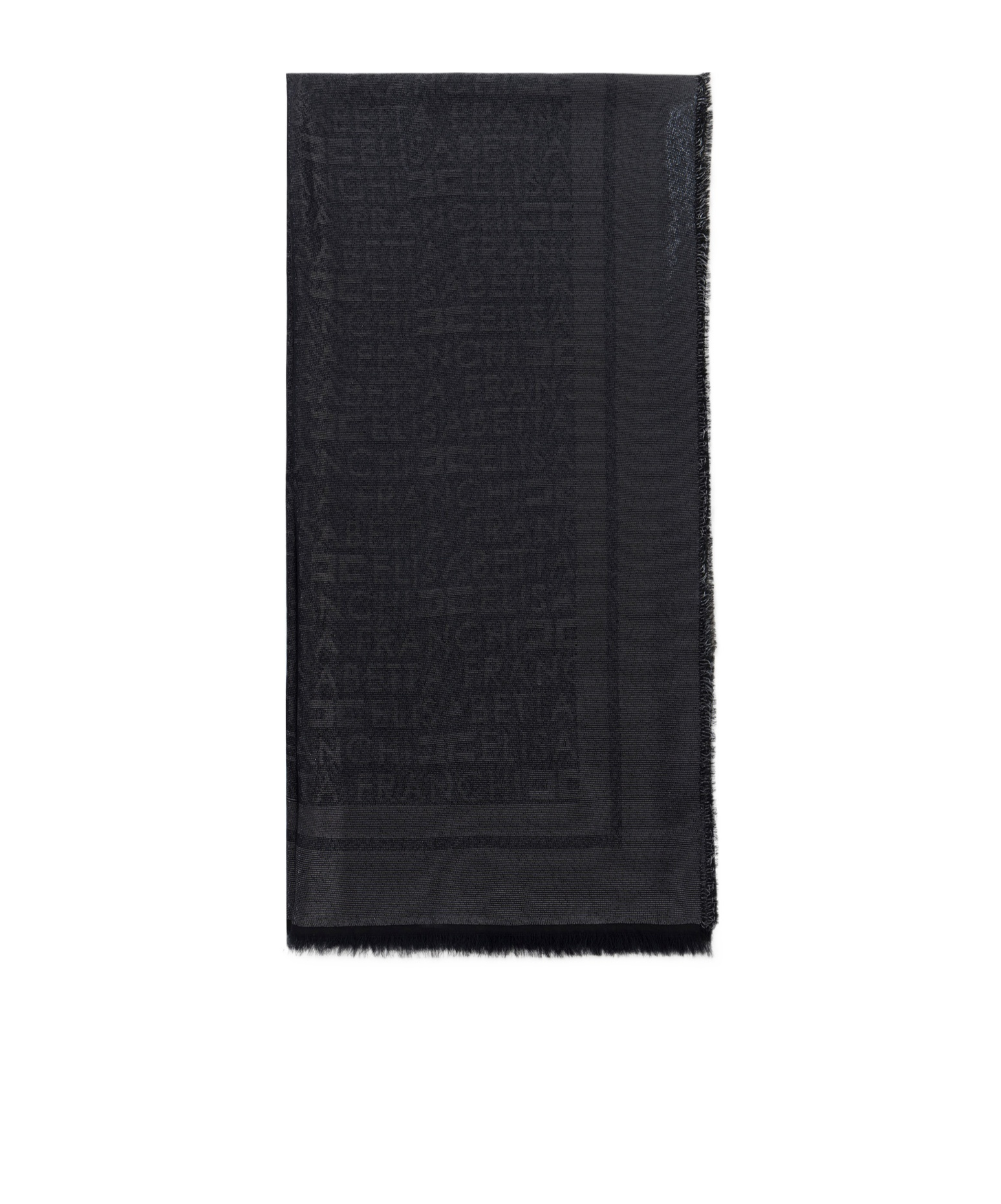 ELISABETTA FRANCHI LOGO SCARF