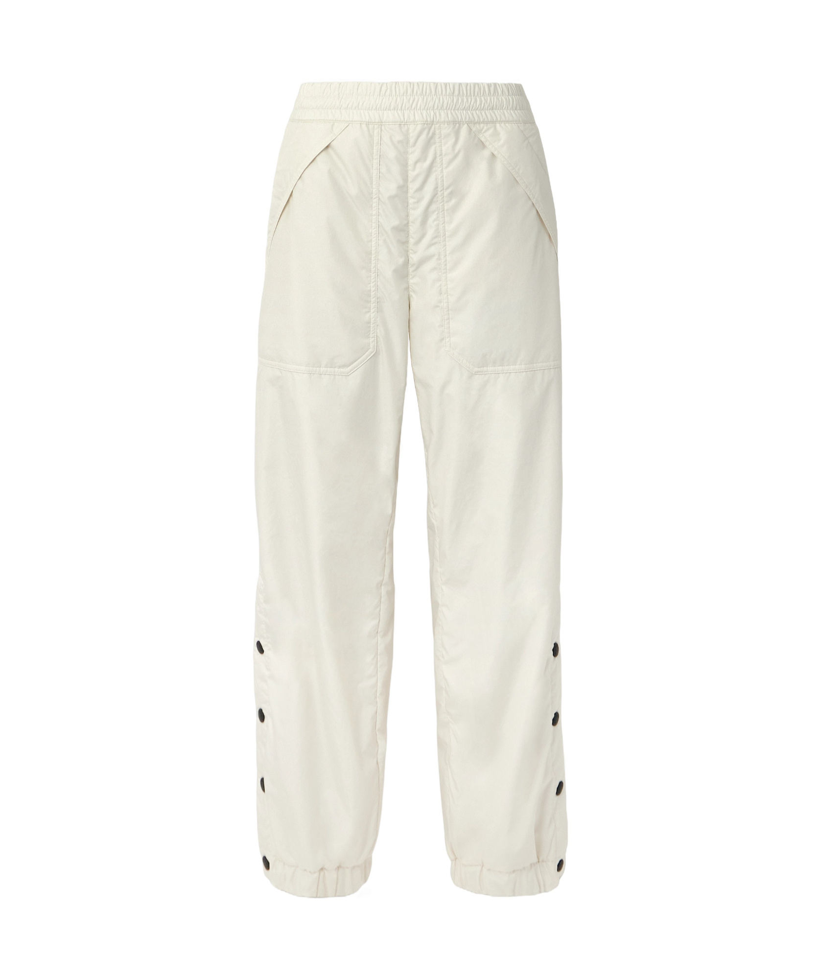 Moncler Ripstop Tapered Ski Pants In White