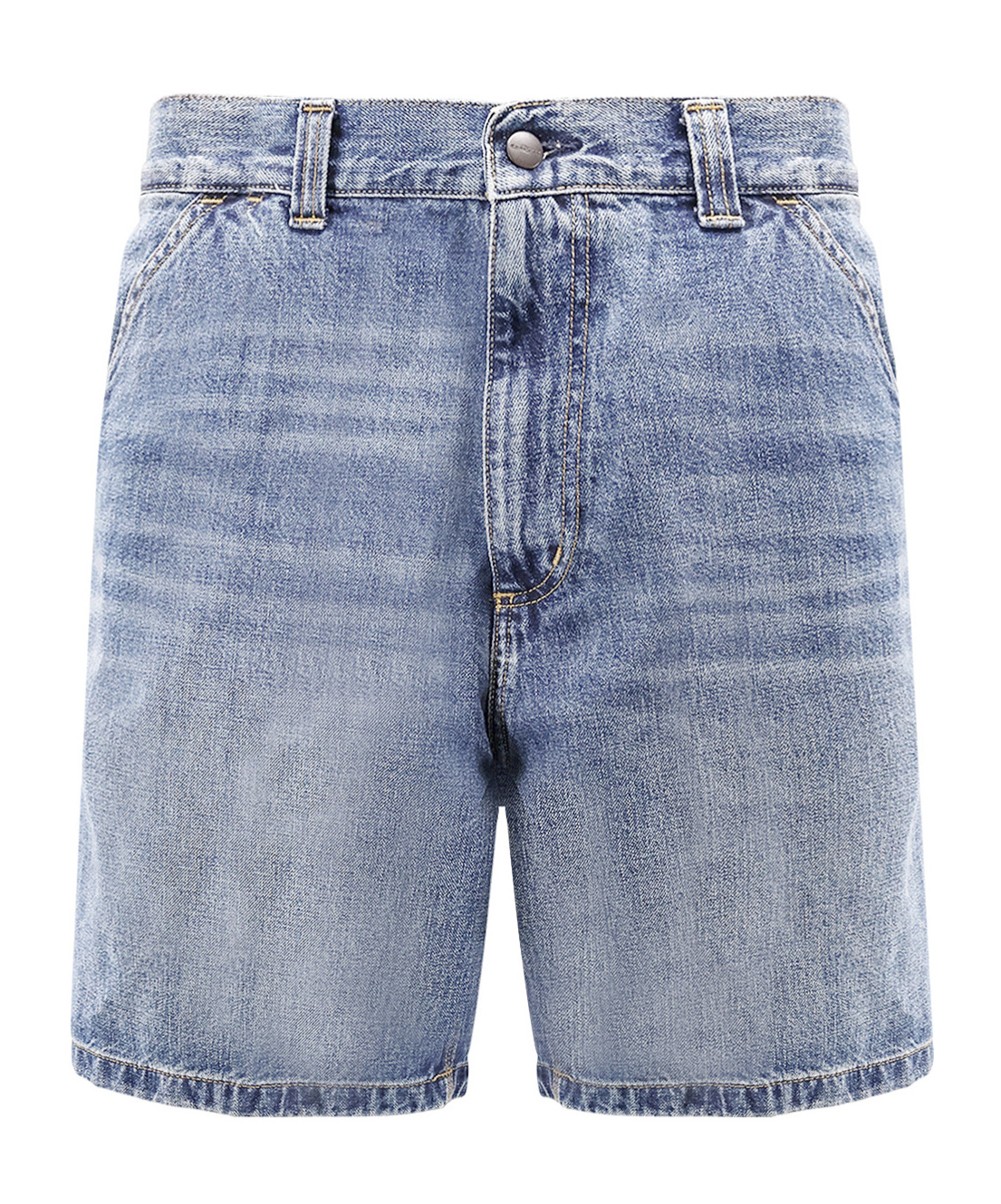Carhartt Og Single Knee Shorts In Blue Burst Washed
